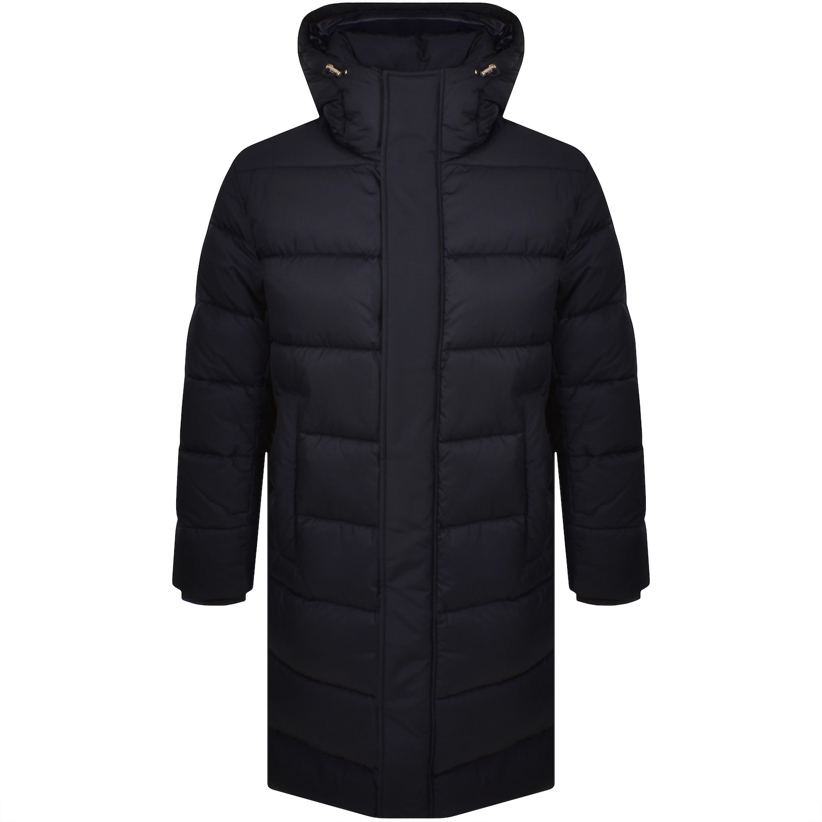 Hugo Boss Boss Cenuto Longline Jacket Blue In Blue