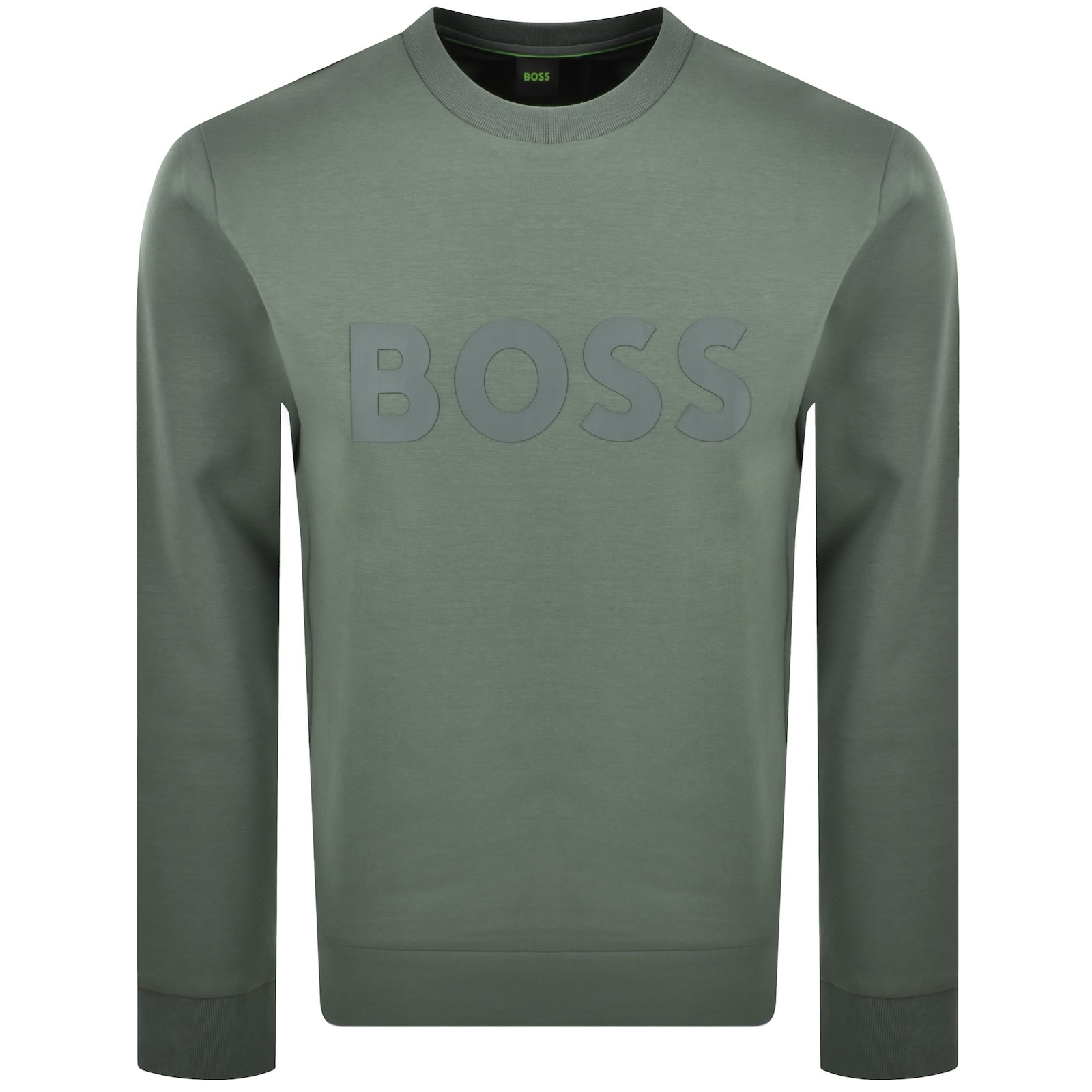 Boss Athleisure Boss Salbo Sweatshirt Green In Green