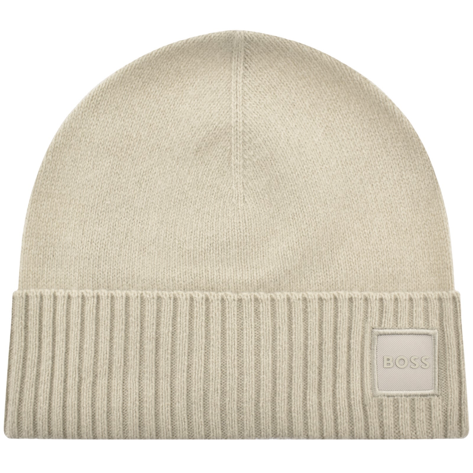 Boss Casual Boss Akaio Wool Blend Beanie Beige In Sand