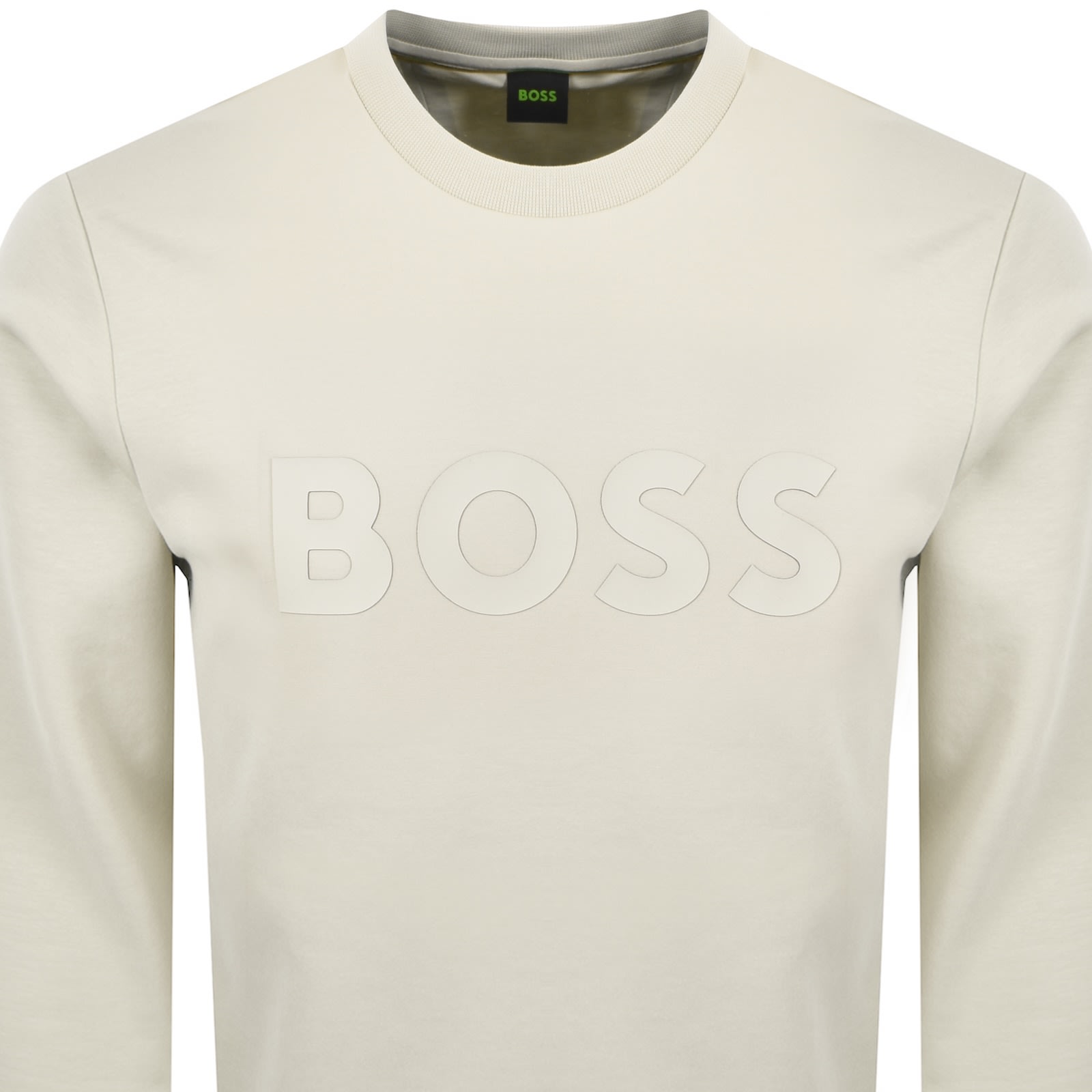 Boss Athleisure Boss Salbo Sweatshirt Beige In White
