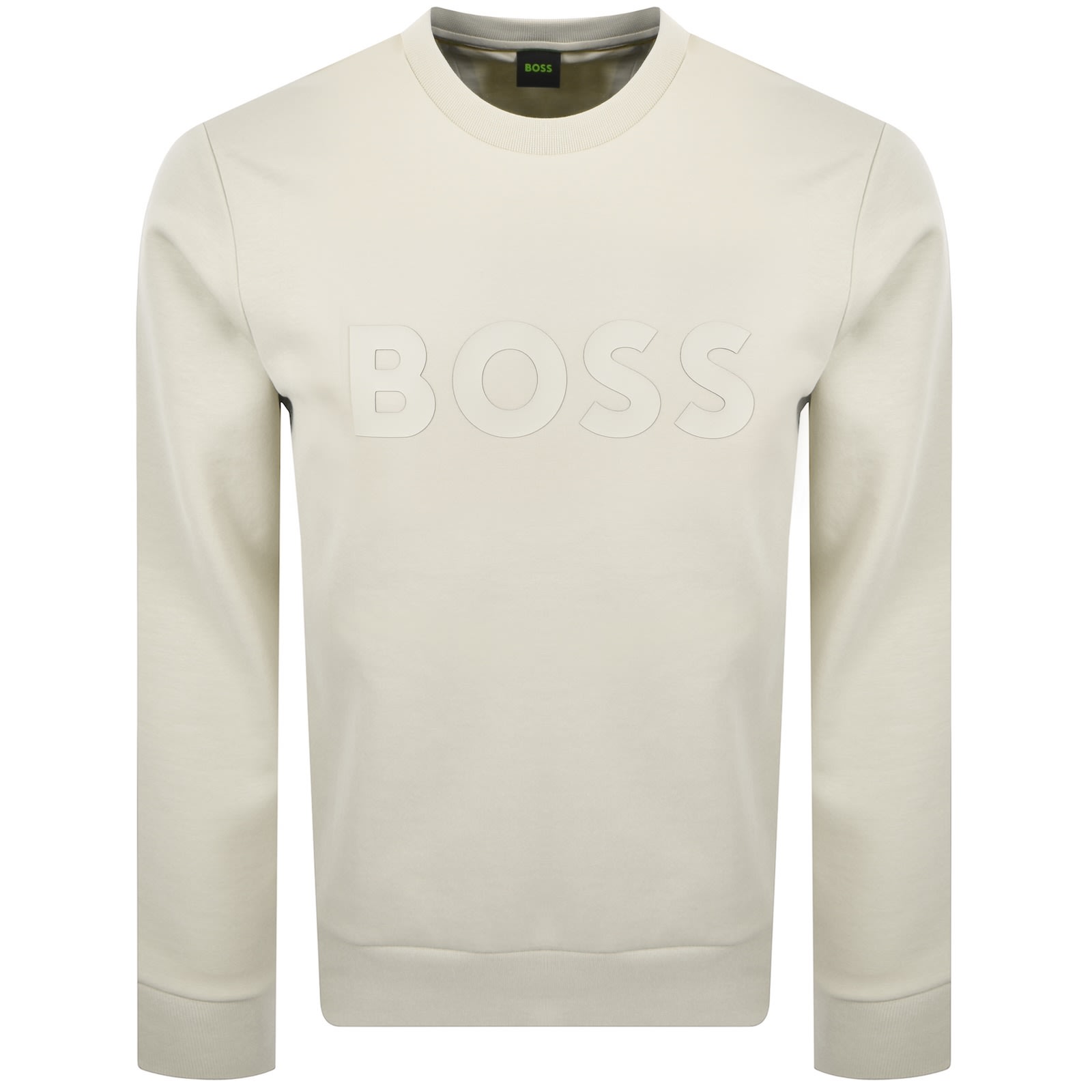 Boss Athleisure Boss Salbo Sweatshirt Beige In White