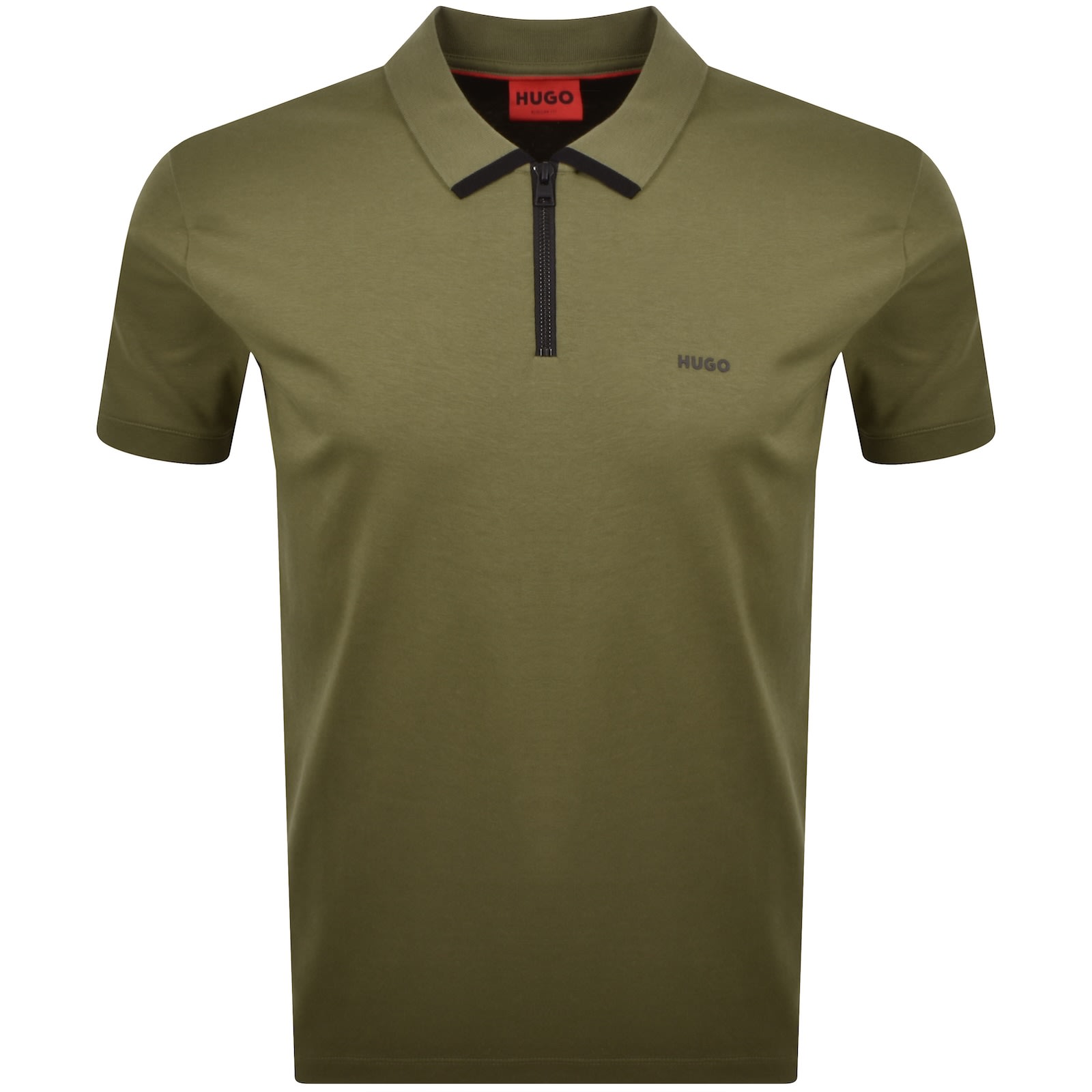 Hugo Boss Hugo Dalomino Polo T Shirt Open Green