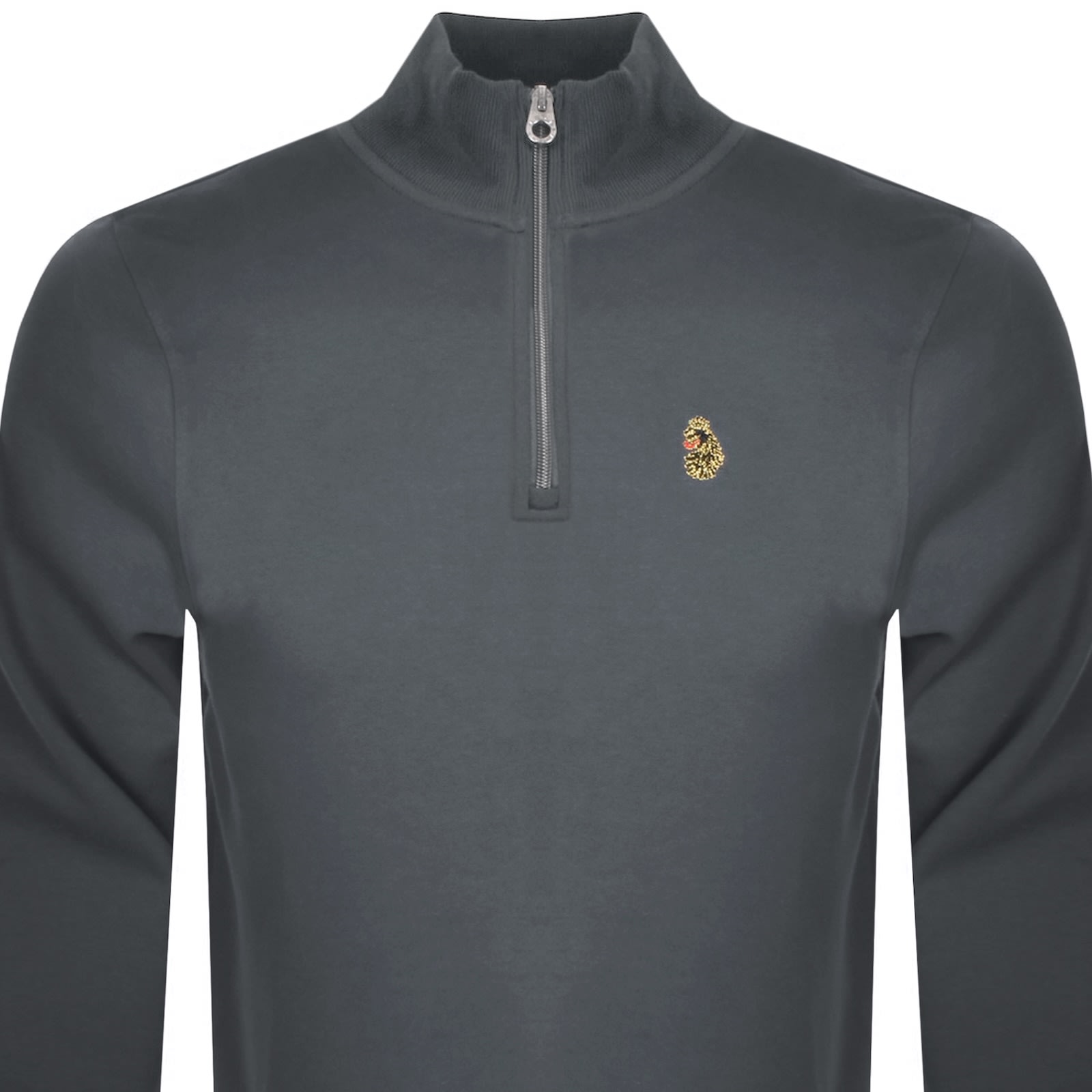 Luke 1977 Sydney 1000 Quarter Zip Sweatshirt Grey In Gray