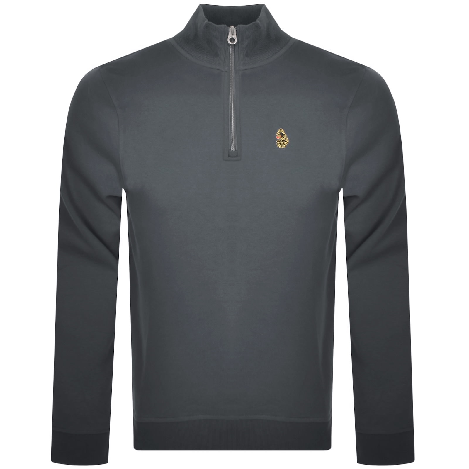 Luke 1977 Sydney 1000 Quarter Zip Sweatshirt Grey In Gray