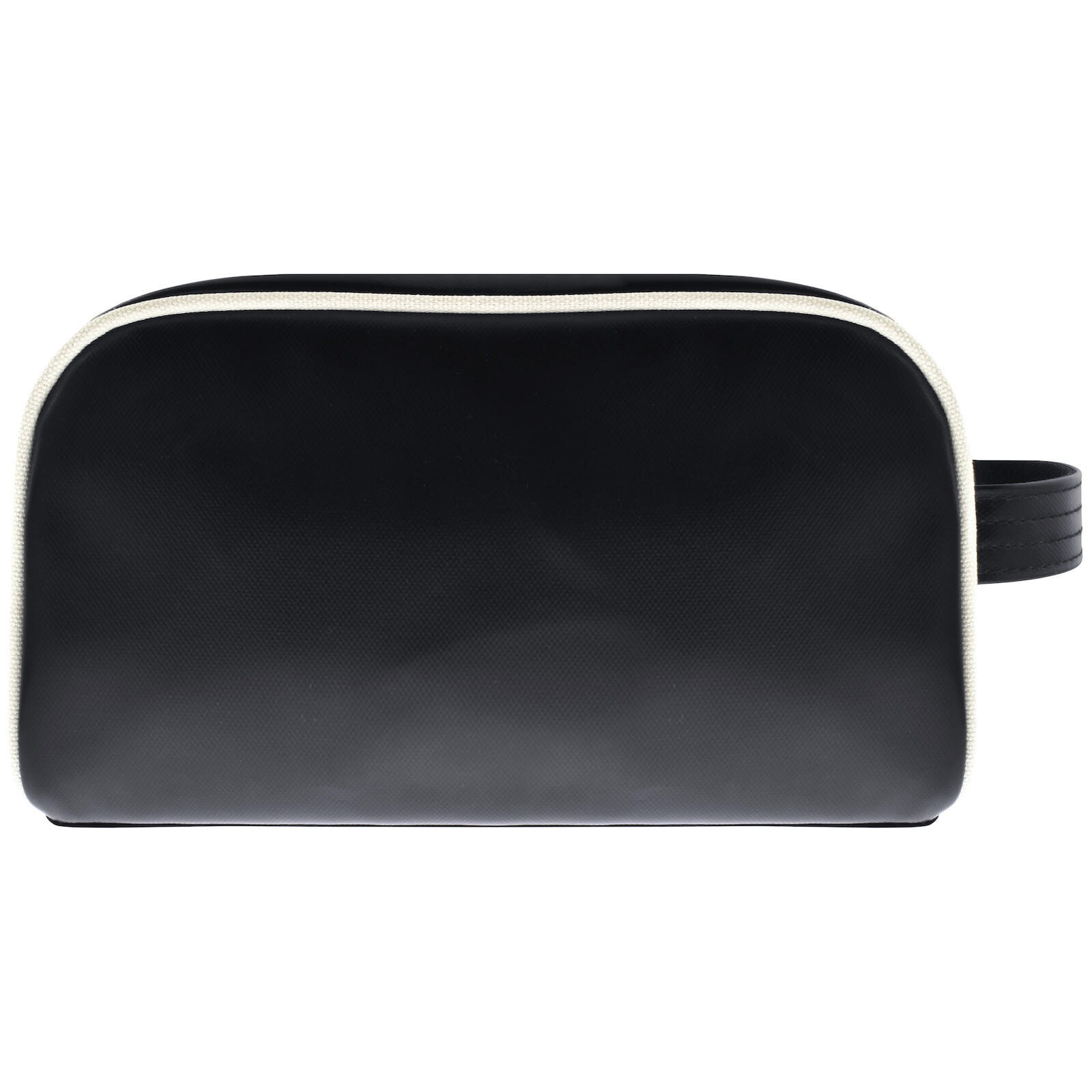 Fred Perry Coated Polyester Wash Bag Navy In Black