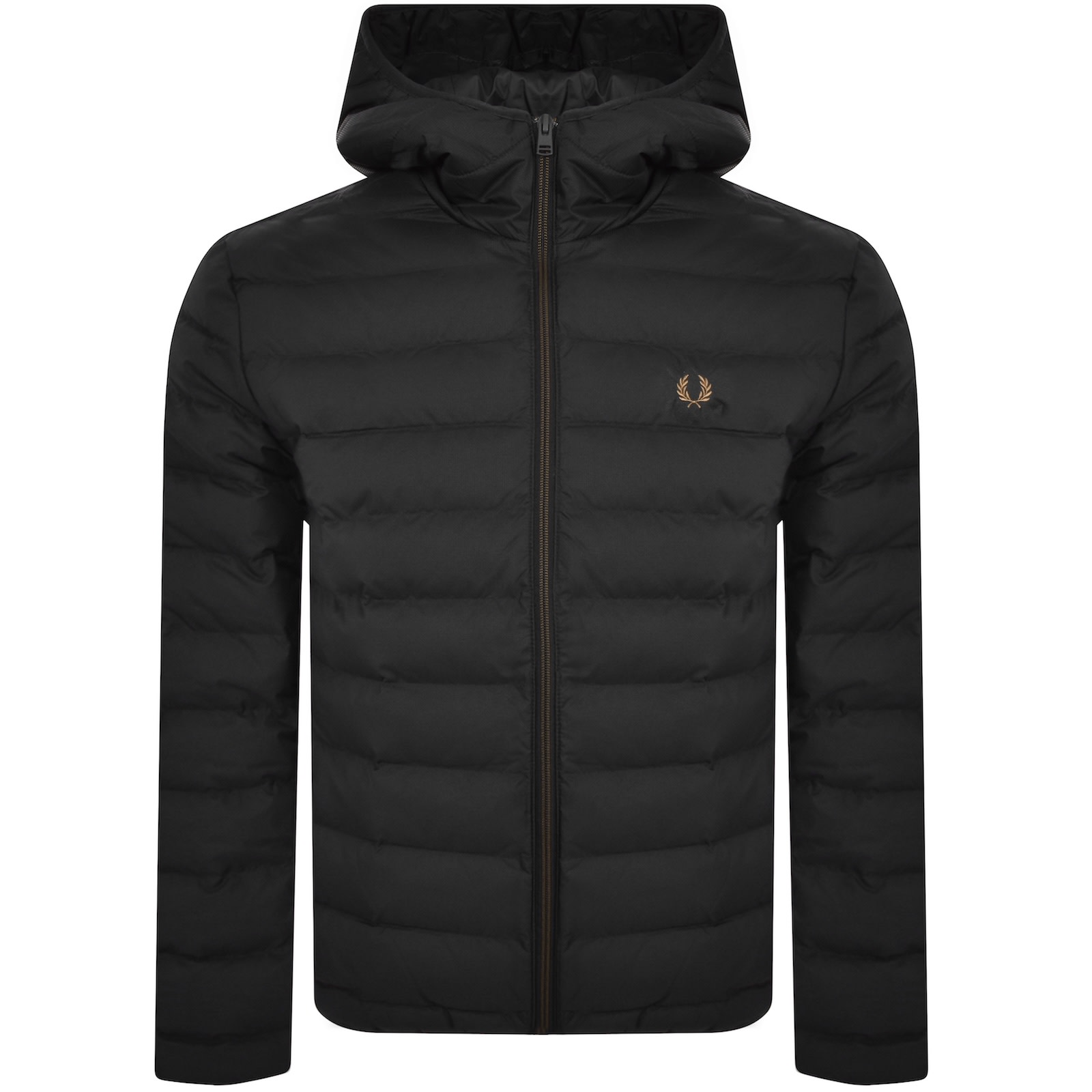 Fred Perry Insulated Jacket Black In Black