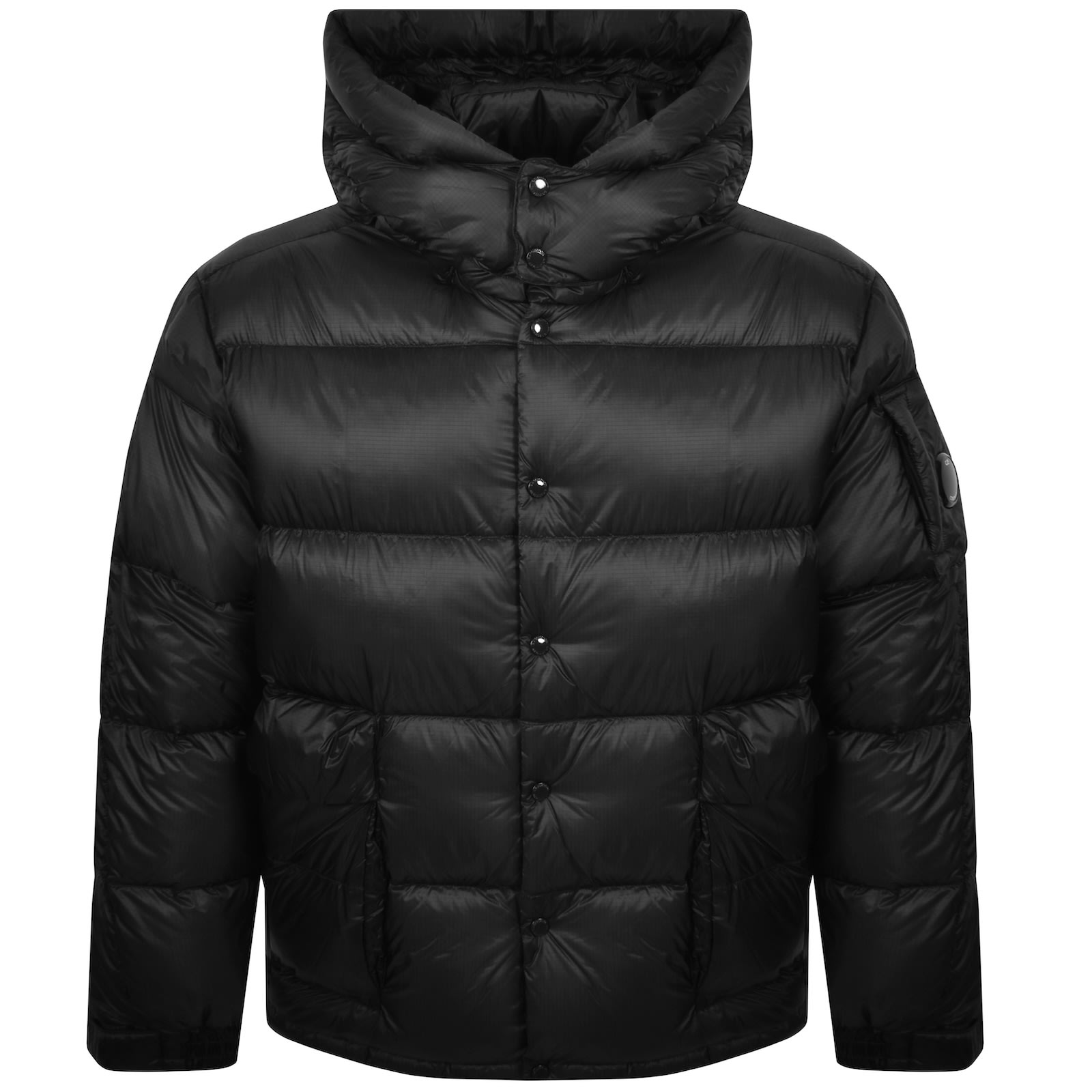 C.p. Company Cp Company Dd Shell Jacket Black In Black
