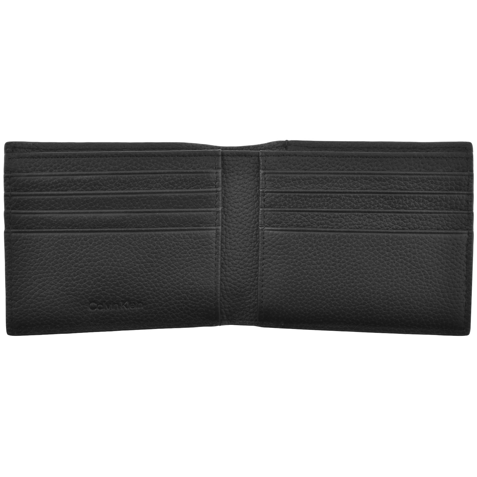 Calvin Klein Bifold Wallet Black In Black