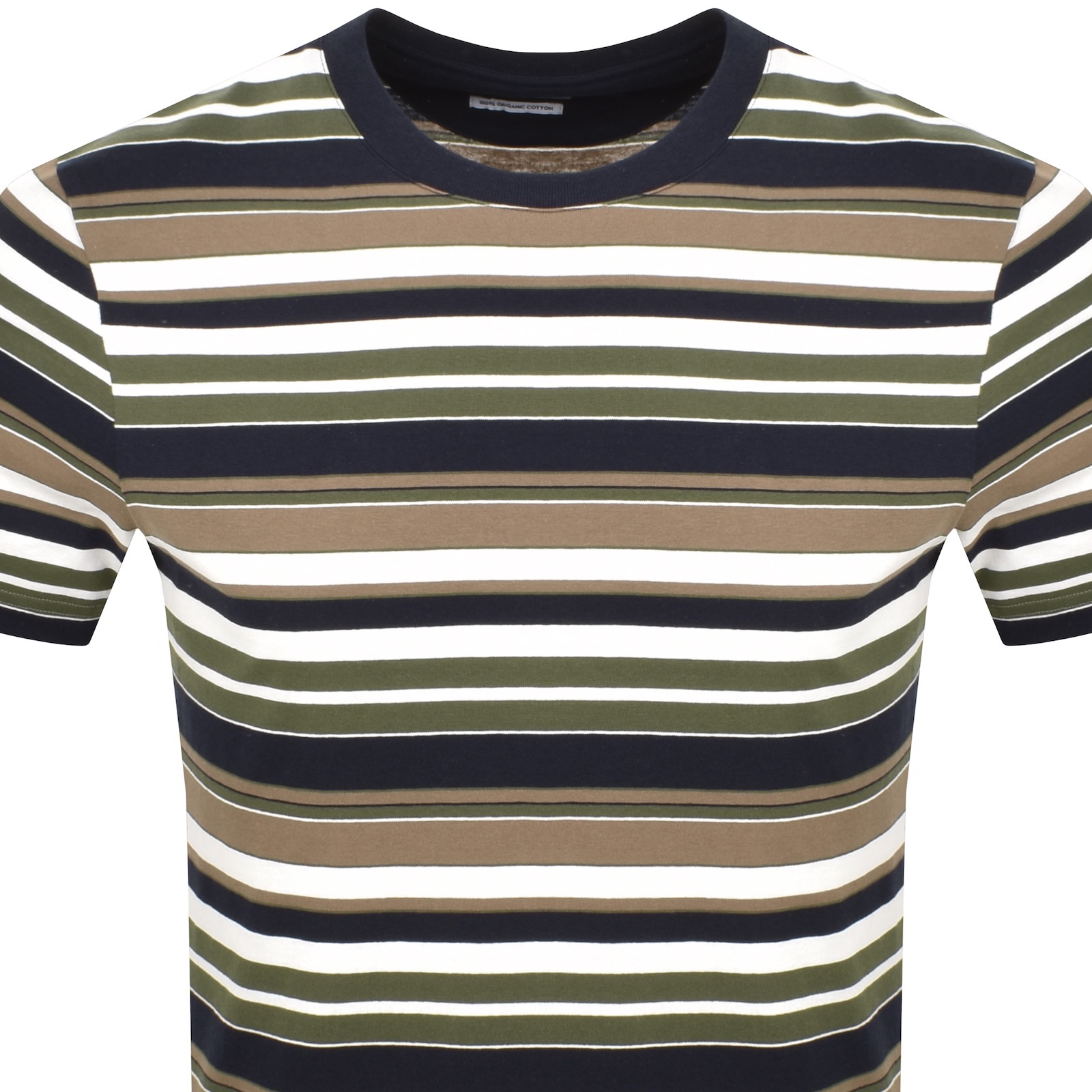 Farah Vintage Farah Weir Stripe T Shirt Green In Multi