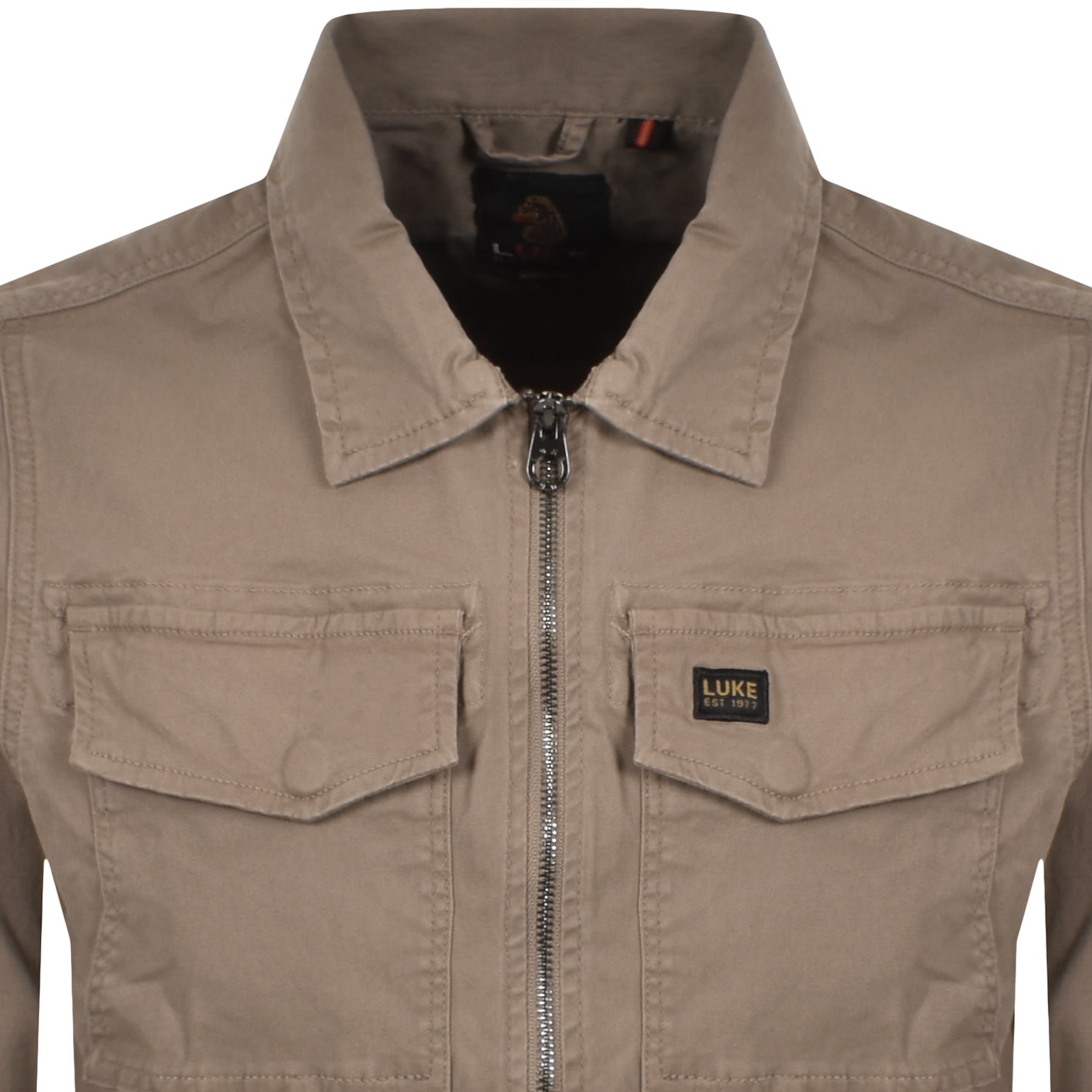 Luke 1977 Conrith Overshirt Hard Nut Brown In Brown