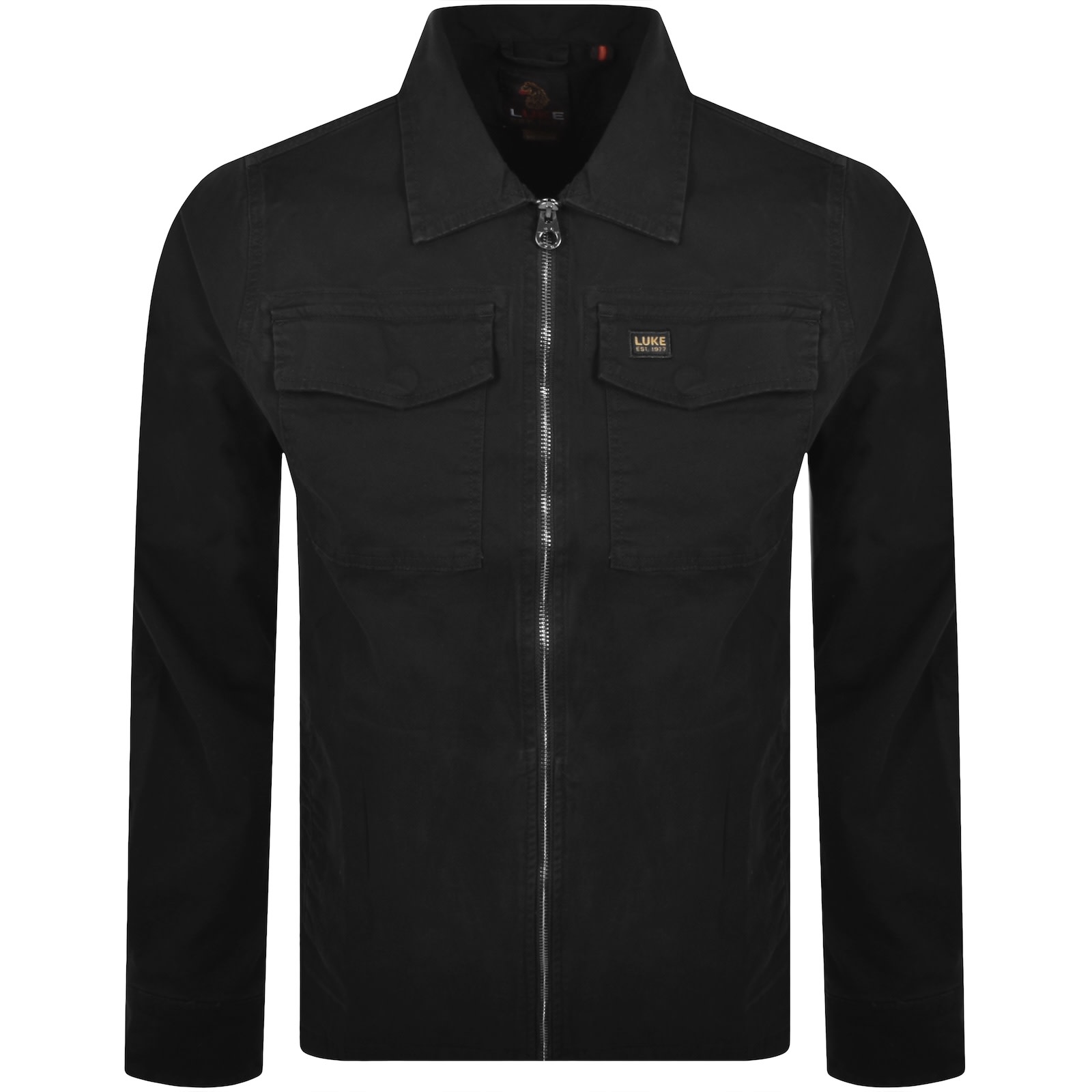 Luke 1977 Conrith Overshirt Black In Black