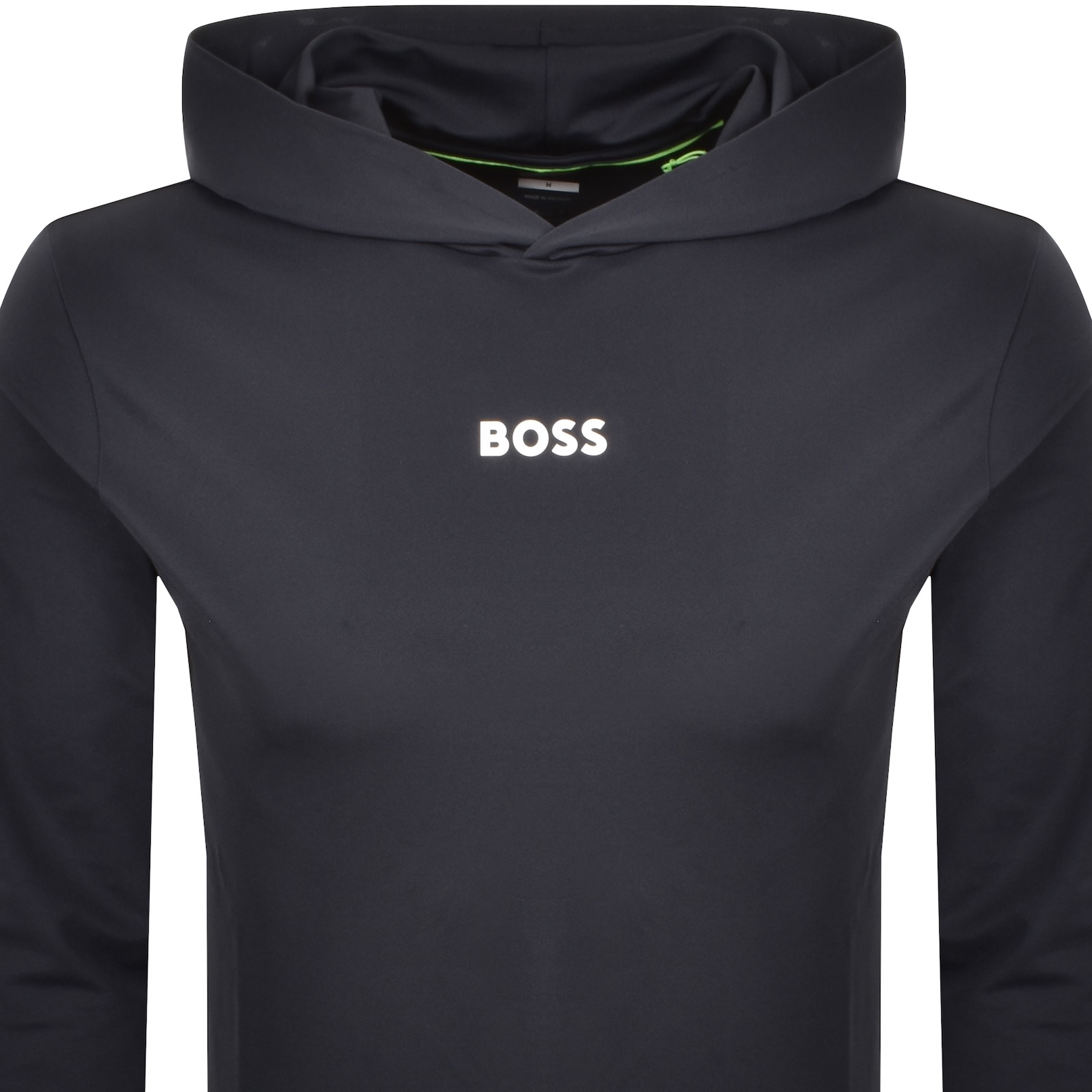 Boss Athleisure Boss Scott Active Hoodie Dark Navy In Black