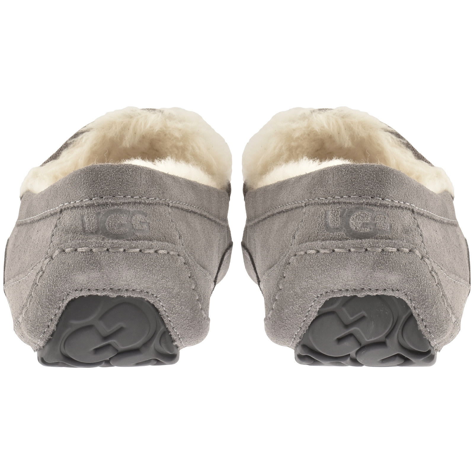 Ugg Ascot Slippers Grey In Gray