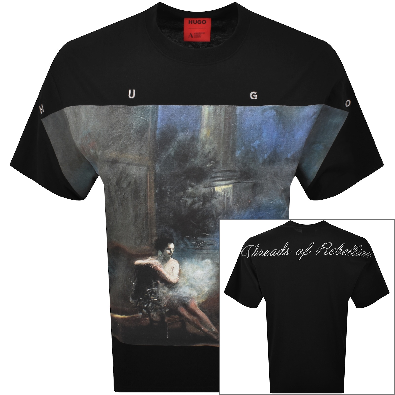 Hugo Boss Hugo X Apoh Oversized Dabilo T Shirt Black
