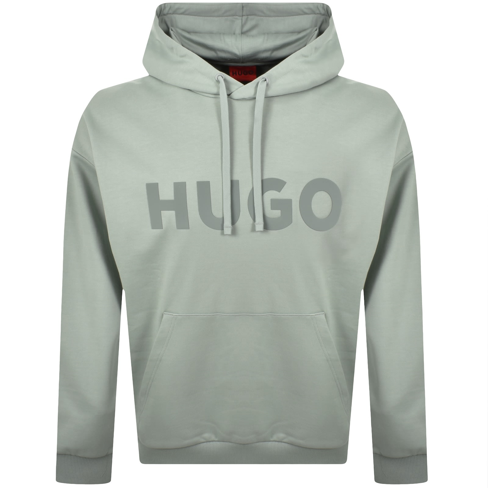 Hugo Boss Hugo Oversized Ditchle Hoodie Light Green In Green