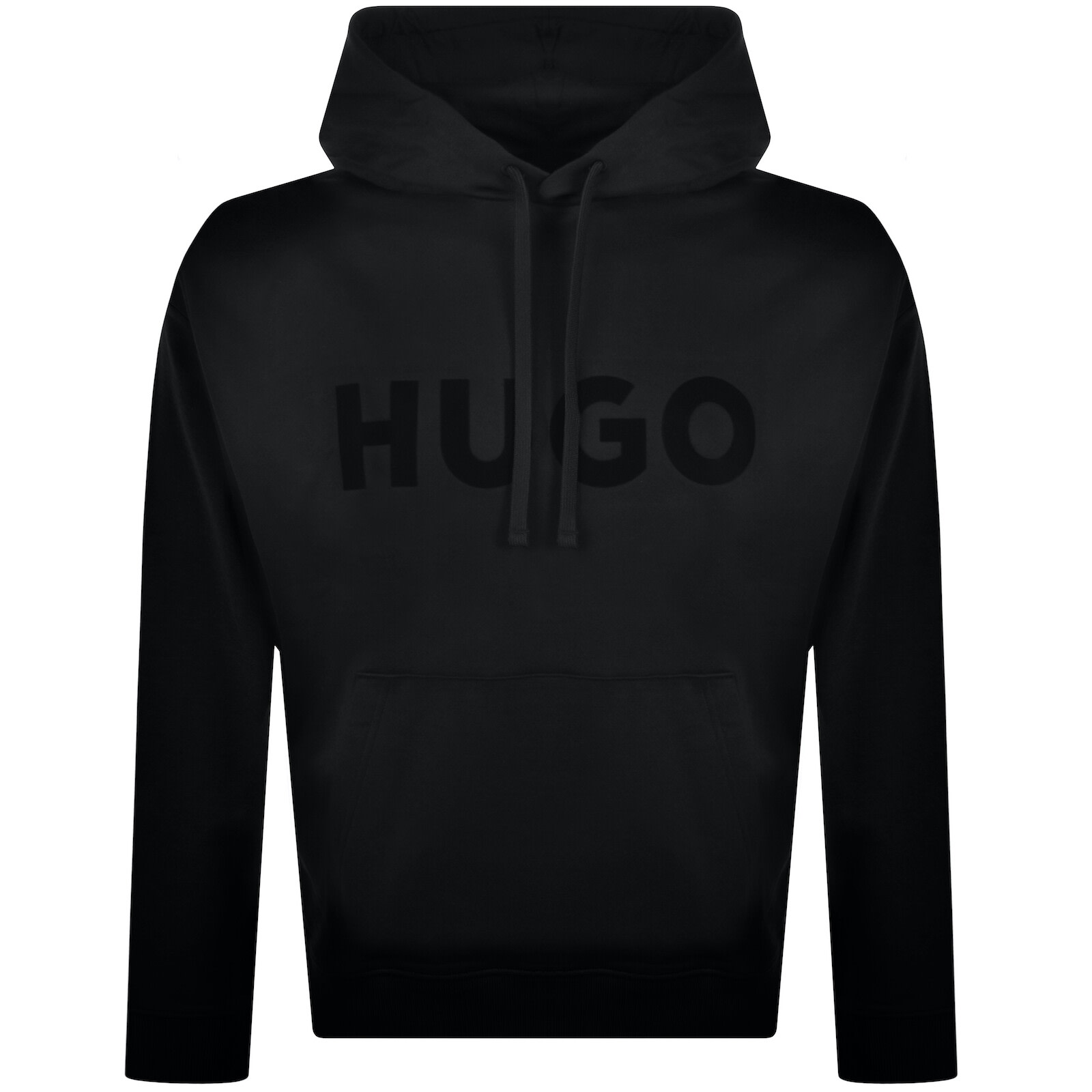 Hugo Boss Hugo Oversized Ditchle Hoodie Black In Black