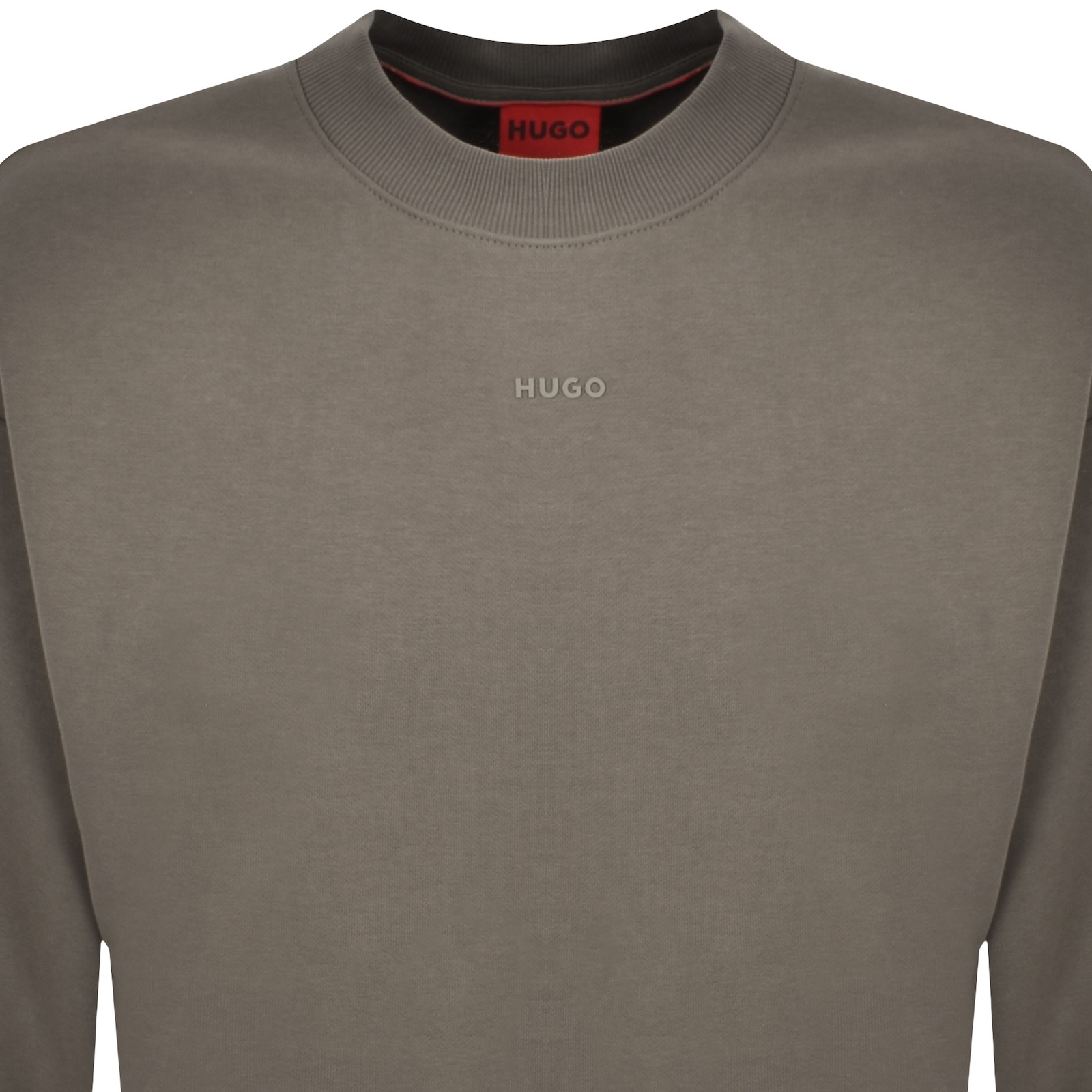 Hugo Boss Hugo Dapocrew Relaxed Fit Sweatshirt Grey In Gray
