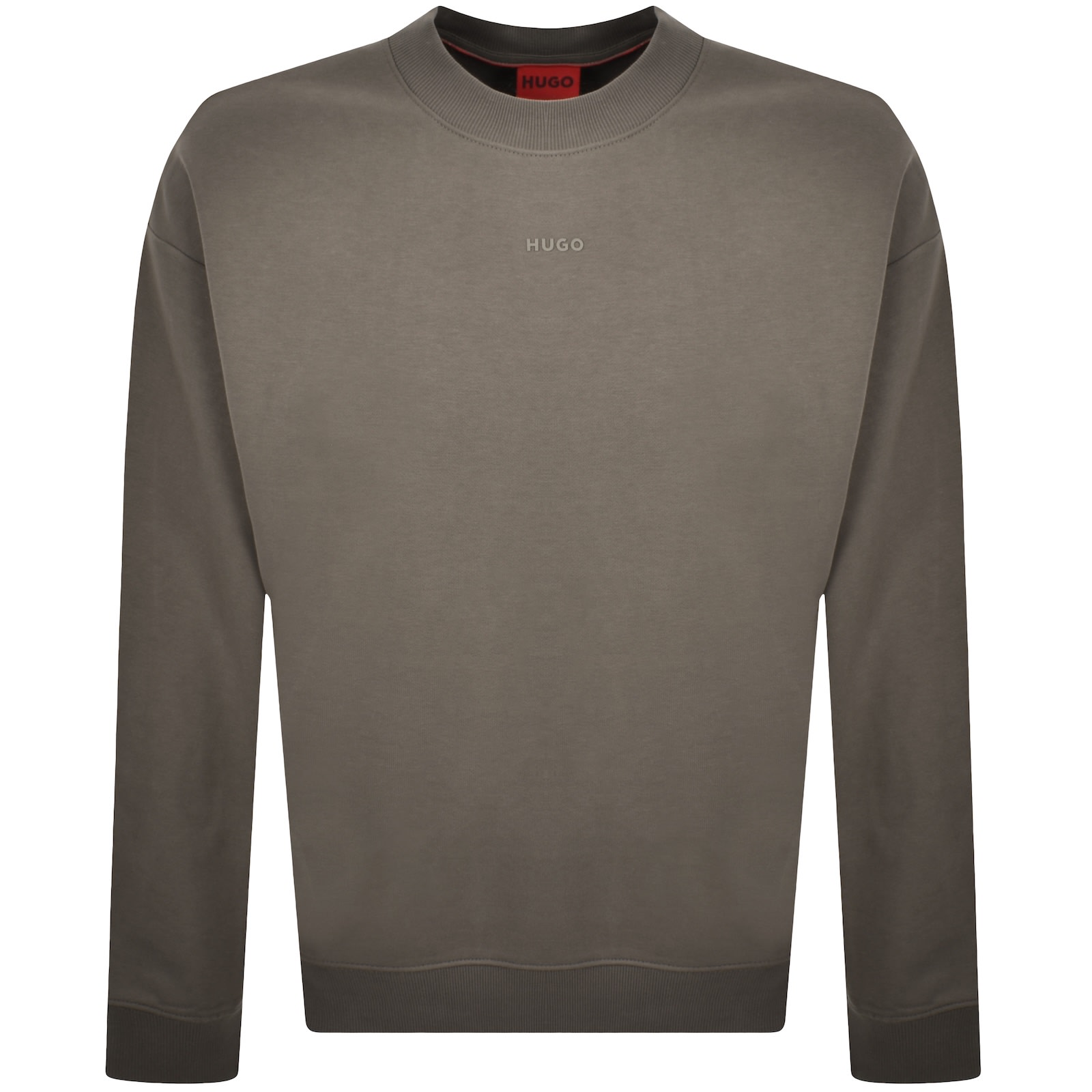Hugo Boss Hugo Dapocrew Relaxed Fit Sweatshirt Grey In Gray