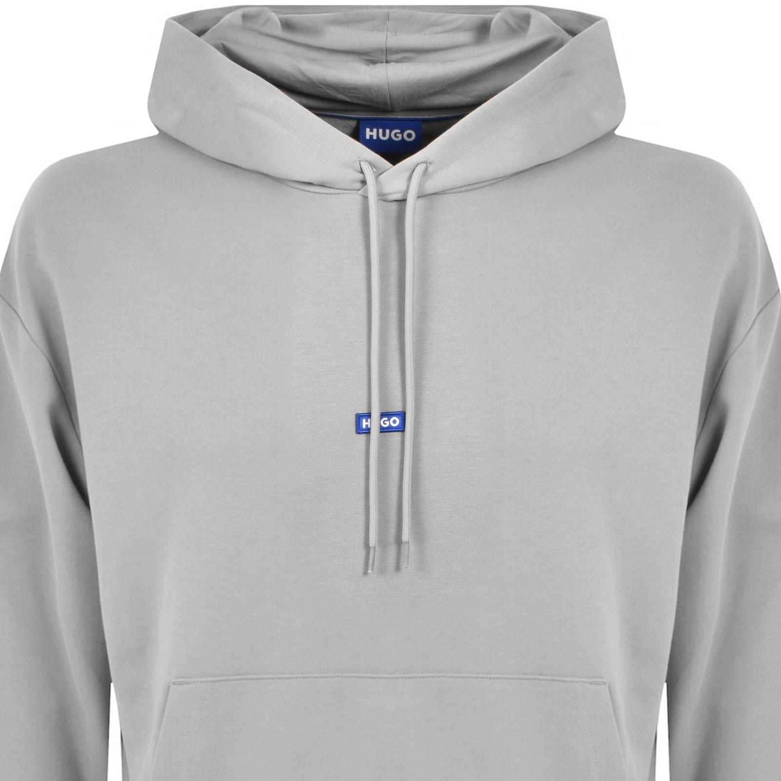 Hugo Blue Nalonso Hoodie Grey In Gray