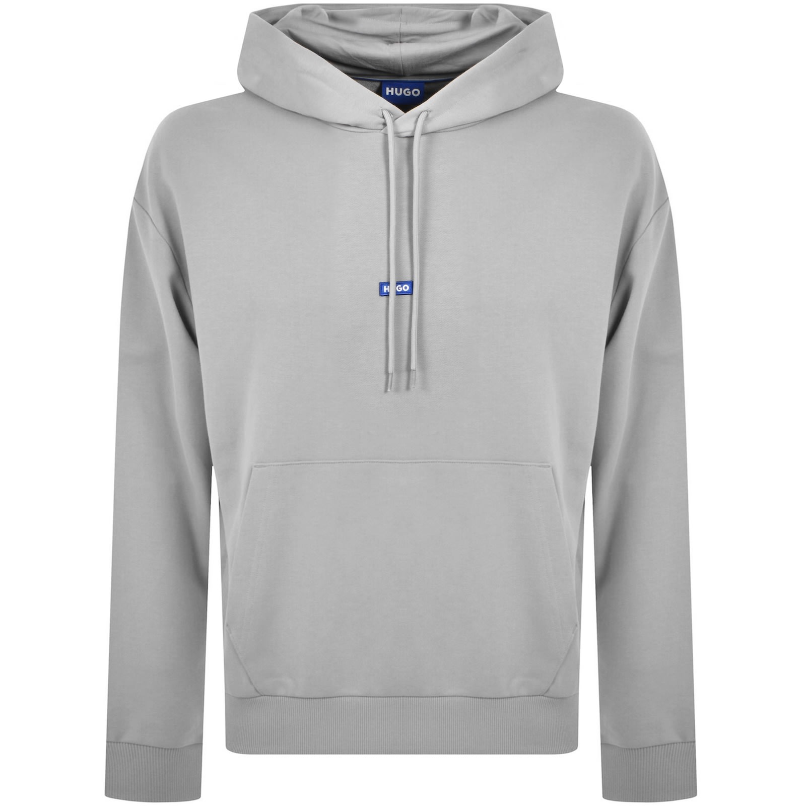 Hugo Blue Nalonso Hoodie Grey In Gray