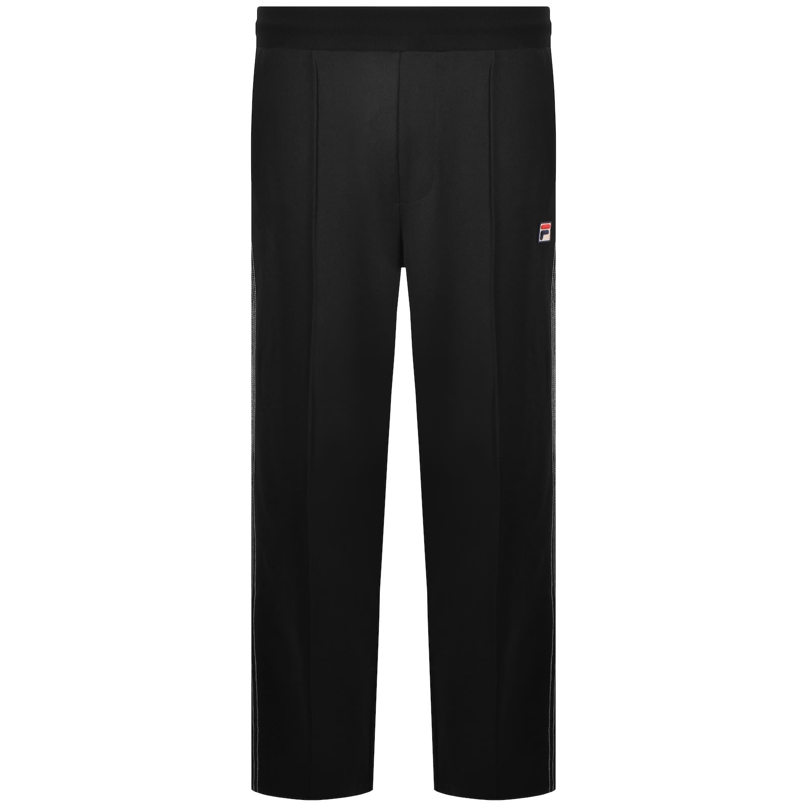 Fila Vintage Fila Tavis Contrast Stitch Joggers Black In Black