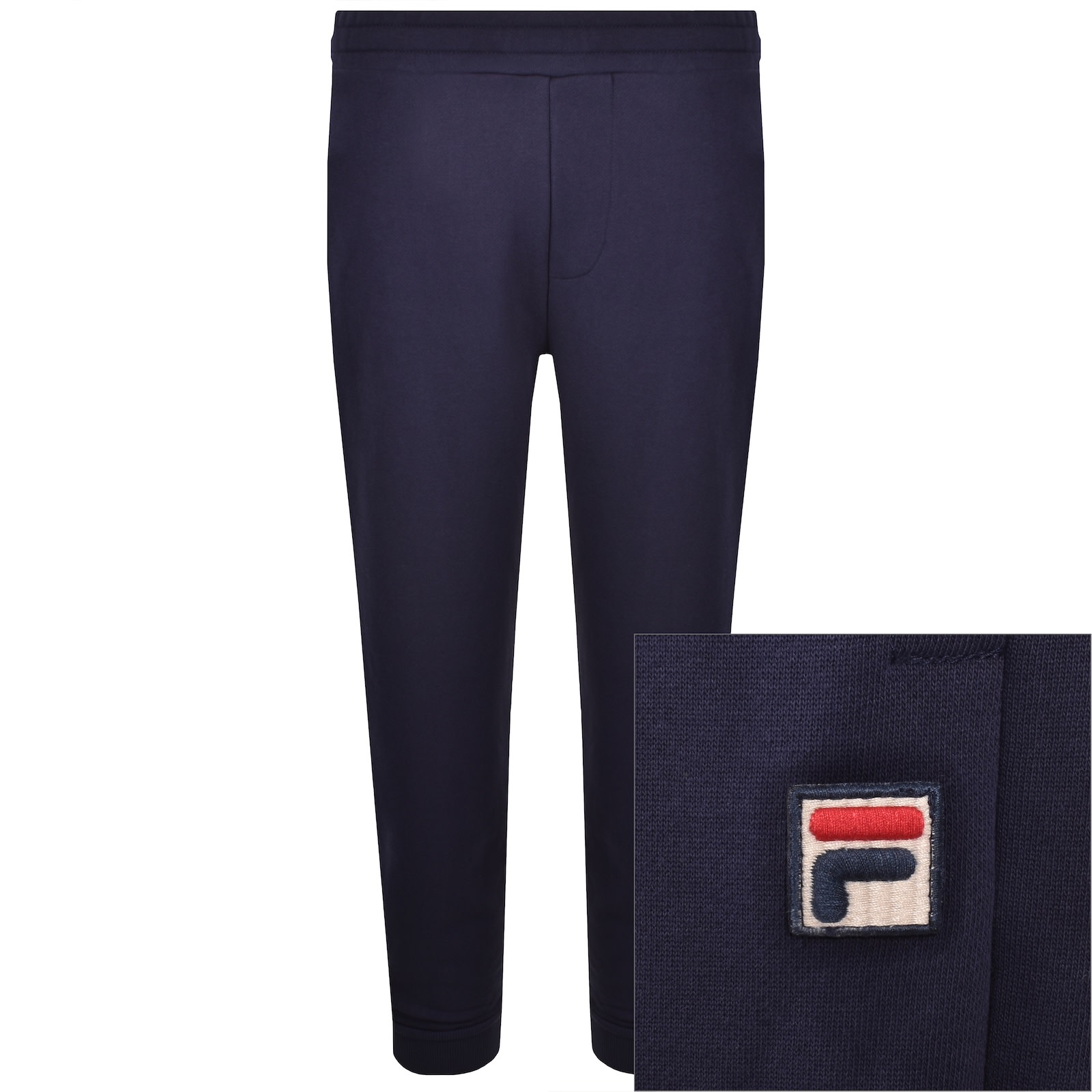 Fila Vintage Fila Visconti Tipped Cuff Joggers Navy In Blue
