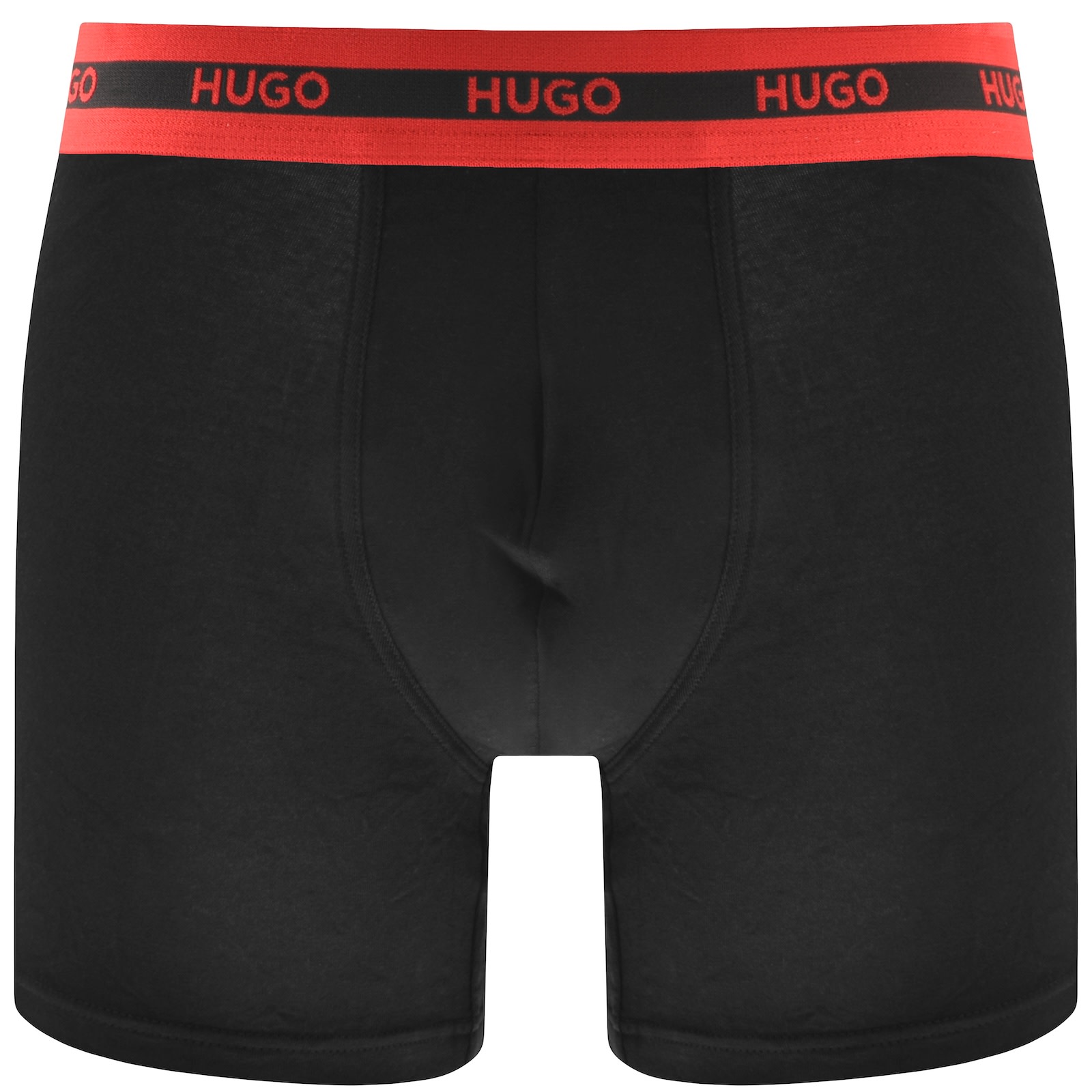 Hugo Boss Hugo 3 Pack Boxer Briefs Black In Black