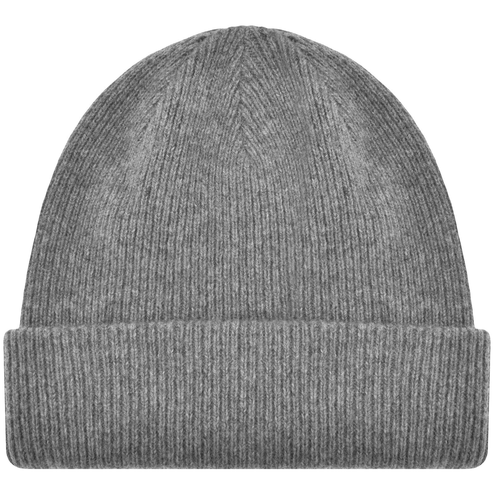 Norse Projects Merino Lambswool Beanie Grey In Gray