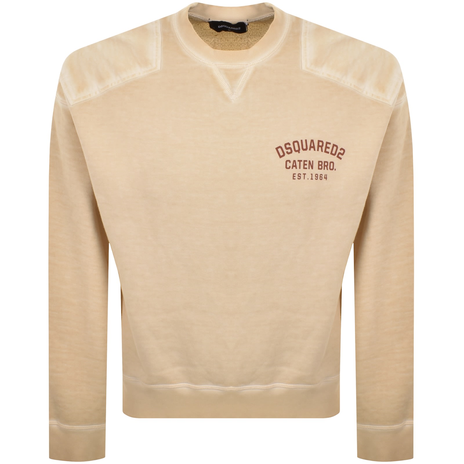 Dsquared2 Cypro Sweatshirt Beige In Neutral
