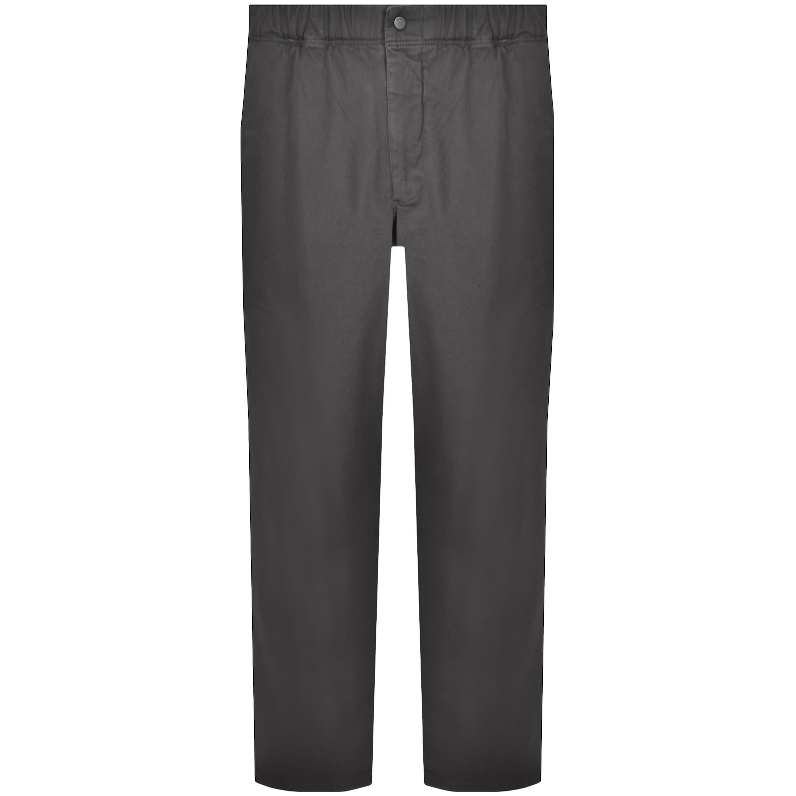 Norse Projects Ezra Relaxed Twill Trousers Grey In Gray