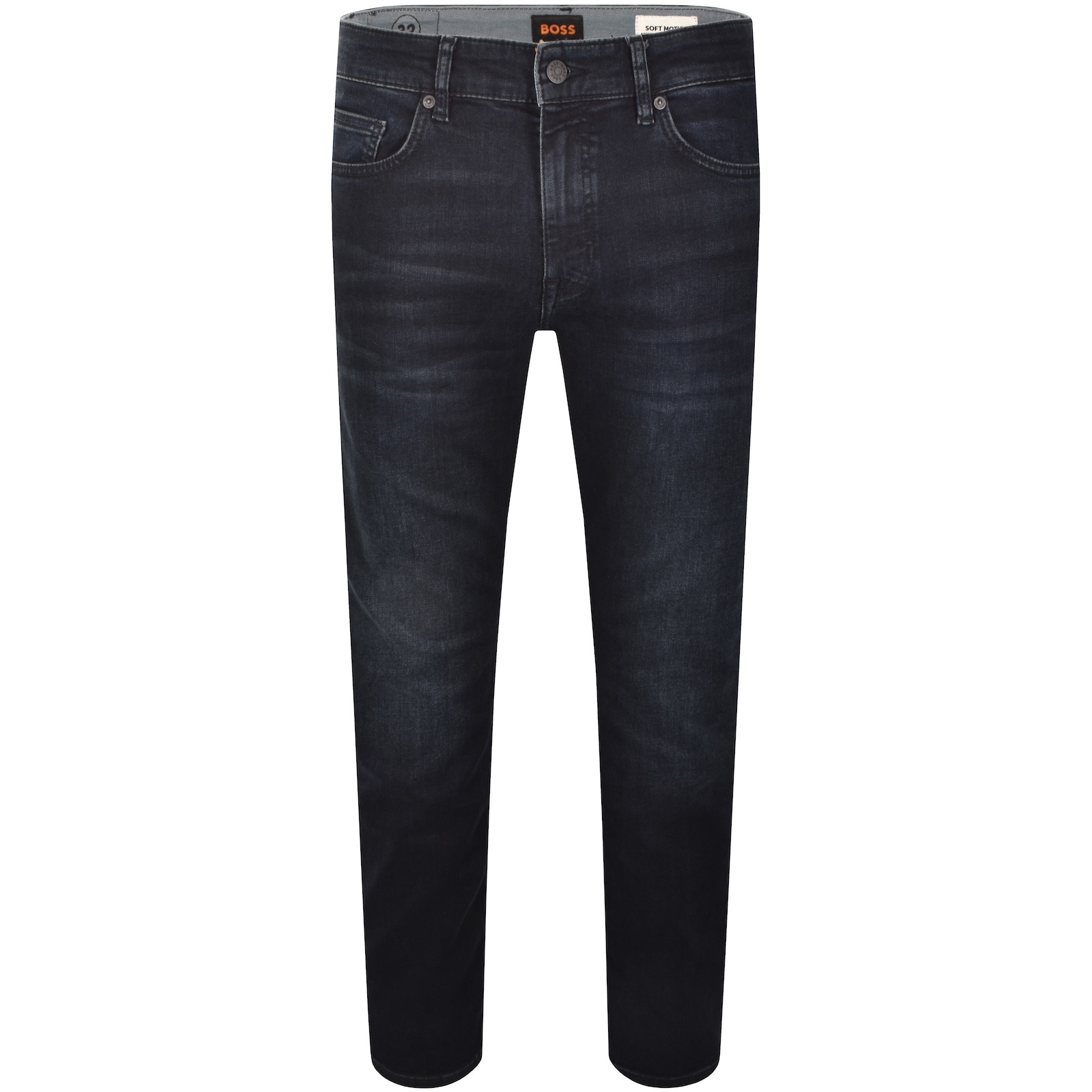 Boss Casual Boss Delaware Slim Fit Jeans Blue Black In Blue
