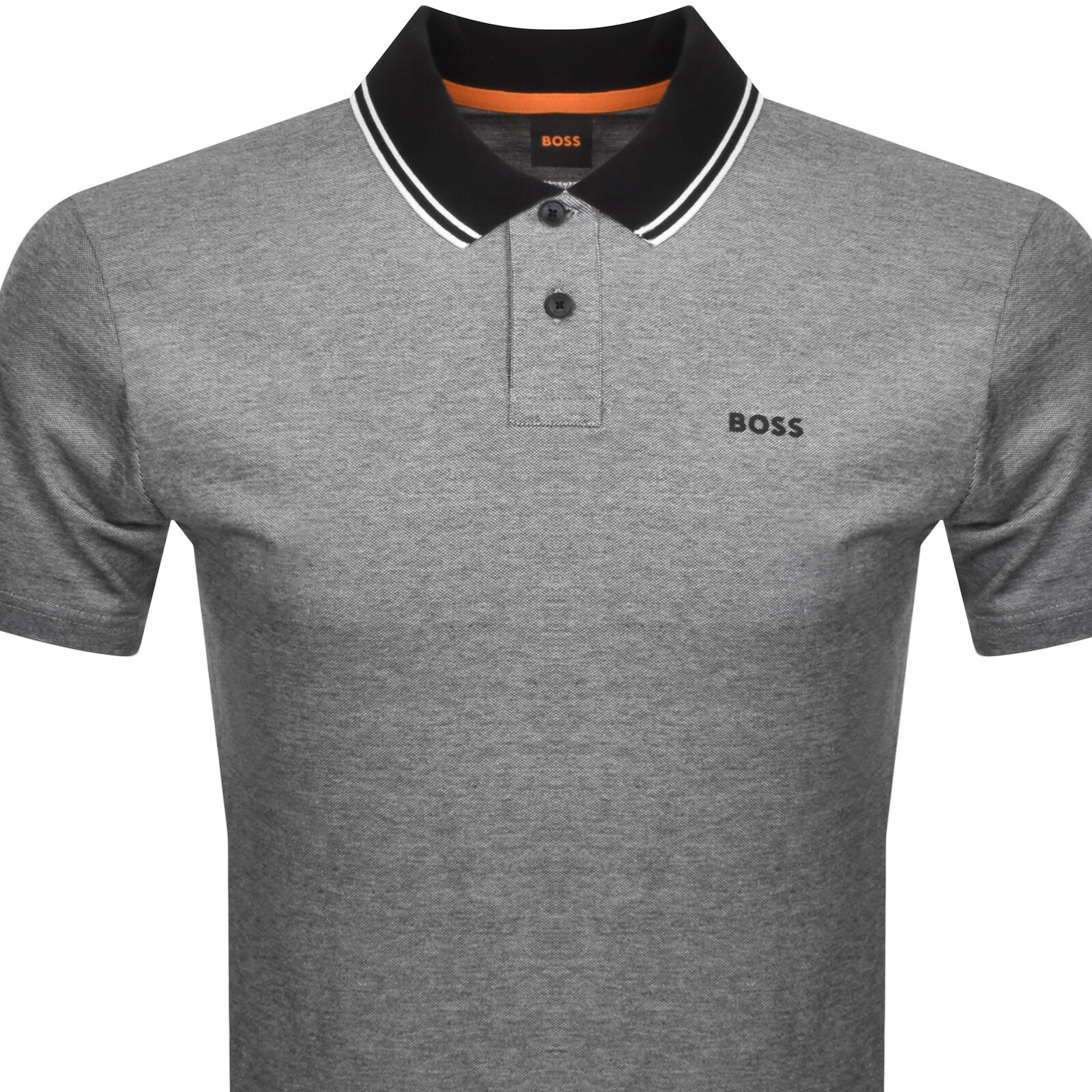 Boss Casual Boss Oxford New Polo Black In Blue