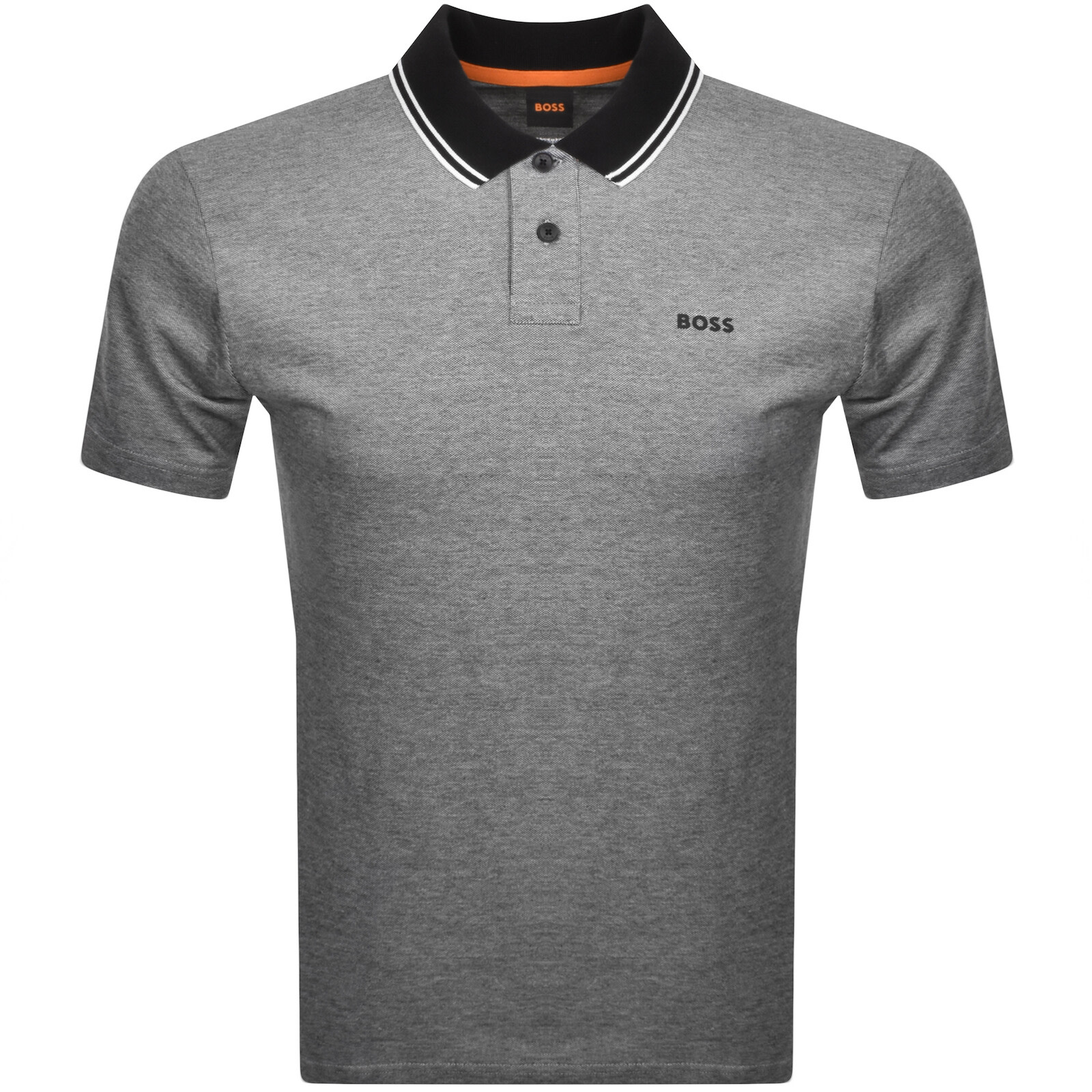 Boss Casual Boss Oxford New Polo Black In Blue