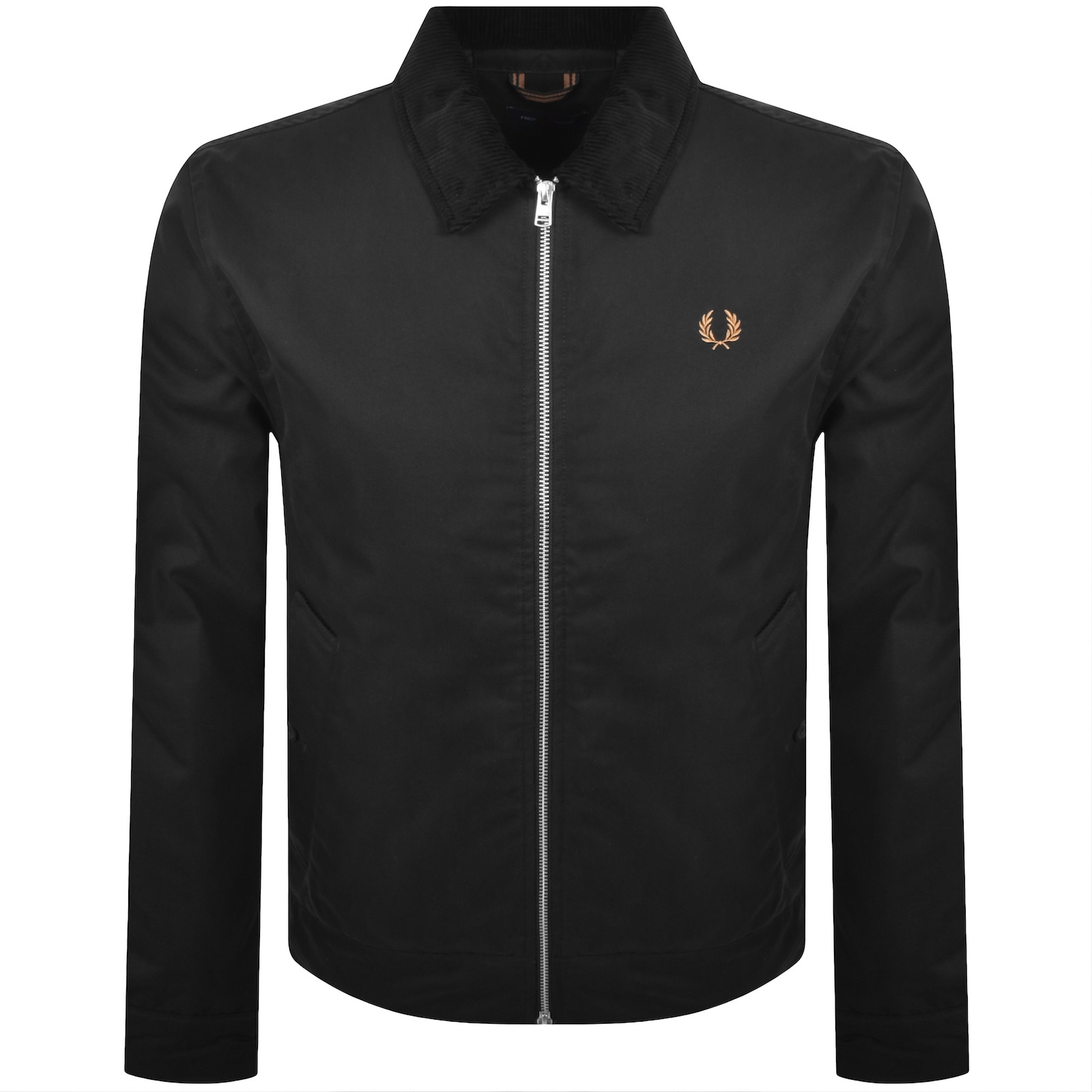 Fred Perry Caban Jacket Black In Black