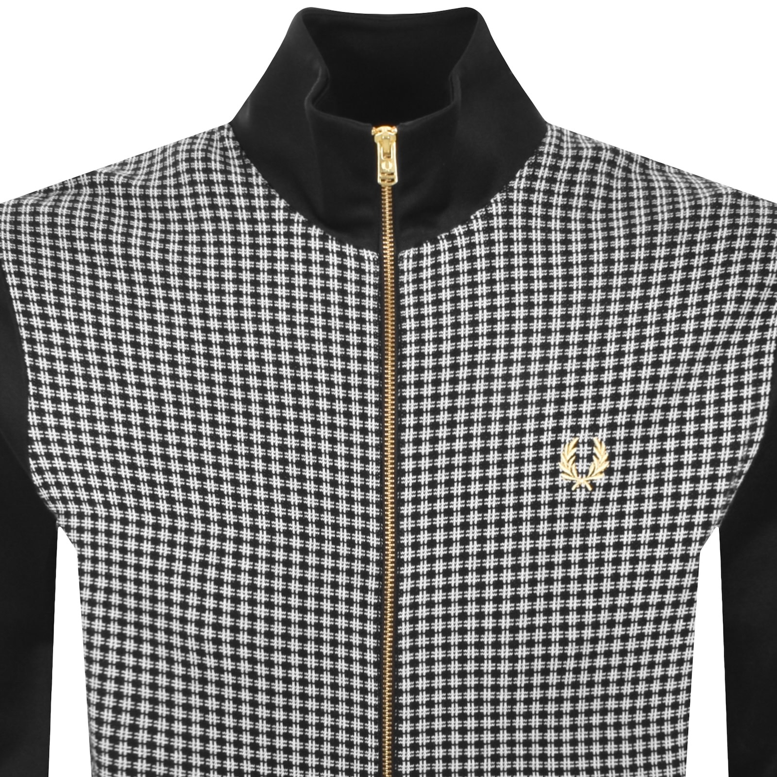 Fred Perry Track Jacket Black In Black