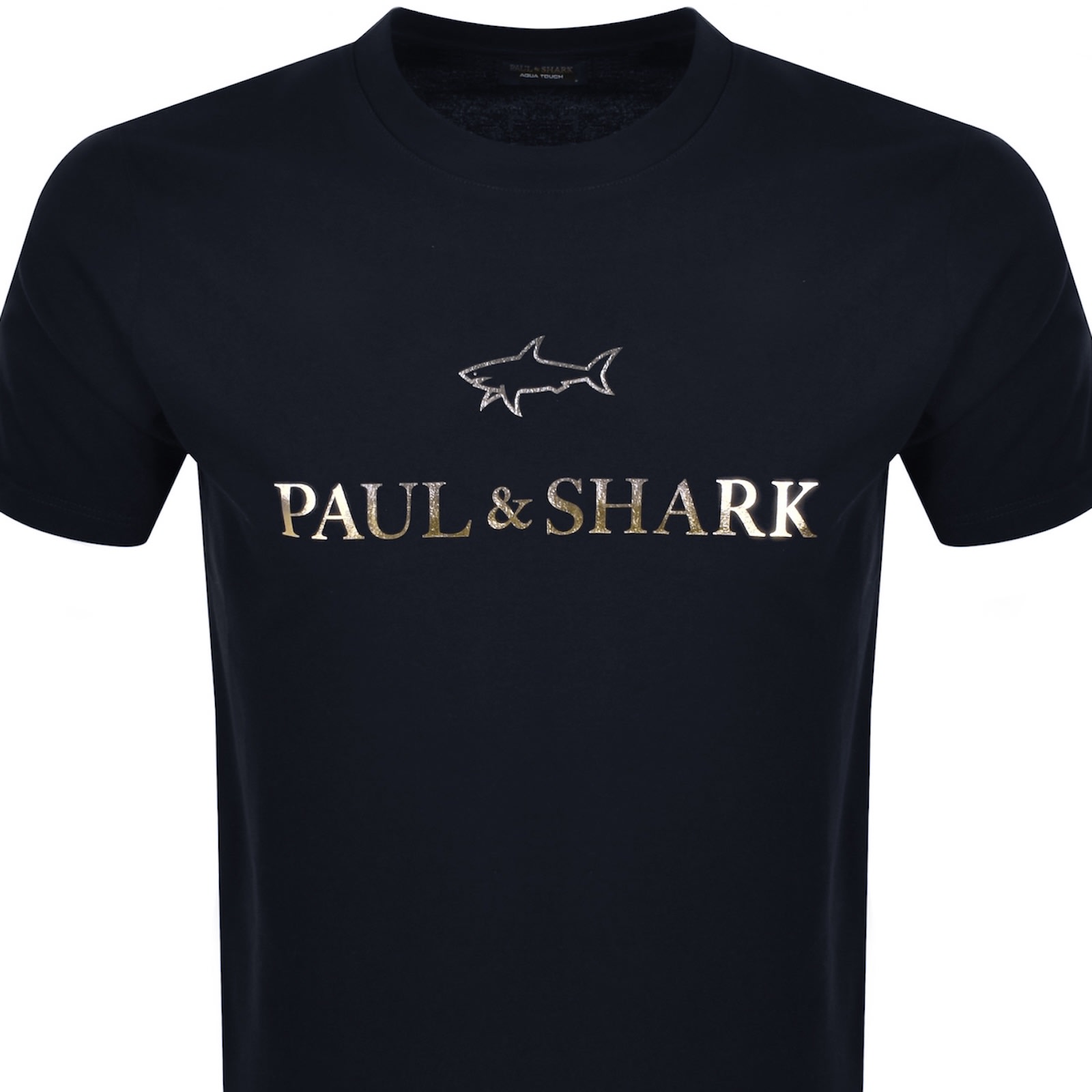 Paul & Shark Paul And Shark Printed Logo T Shirt Navy In Blue