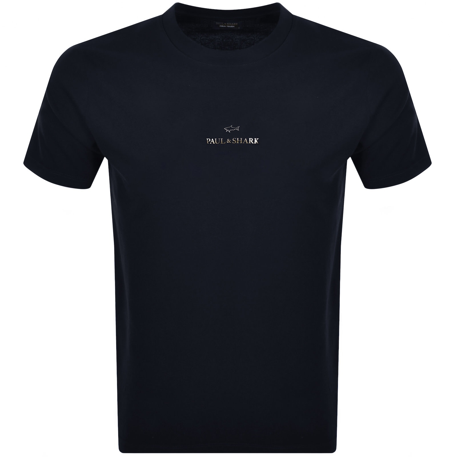 Paul & Shark Paul And Shark Printed Logo T Shirt Navy In Black