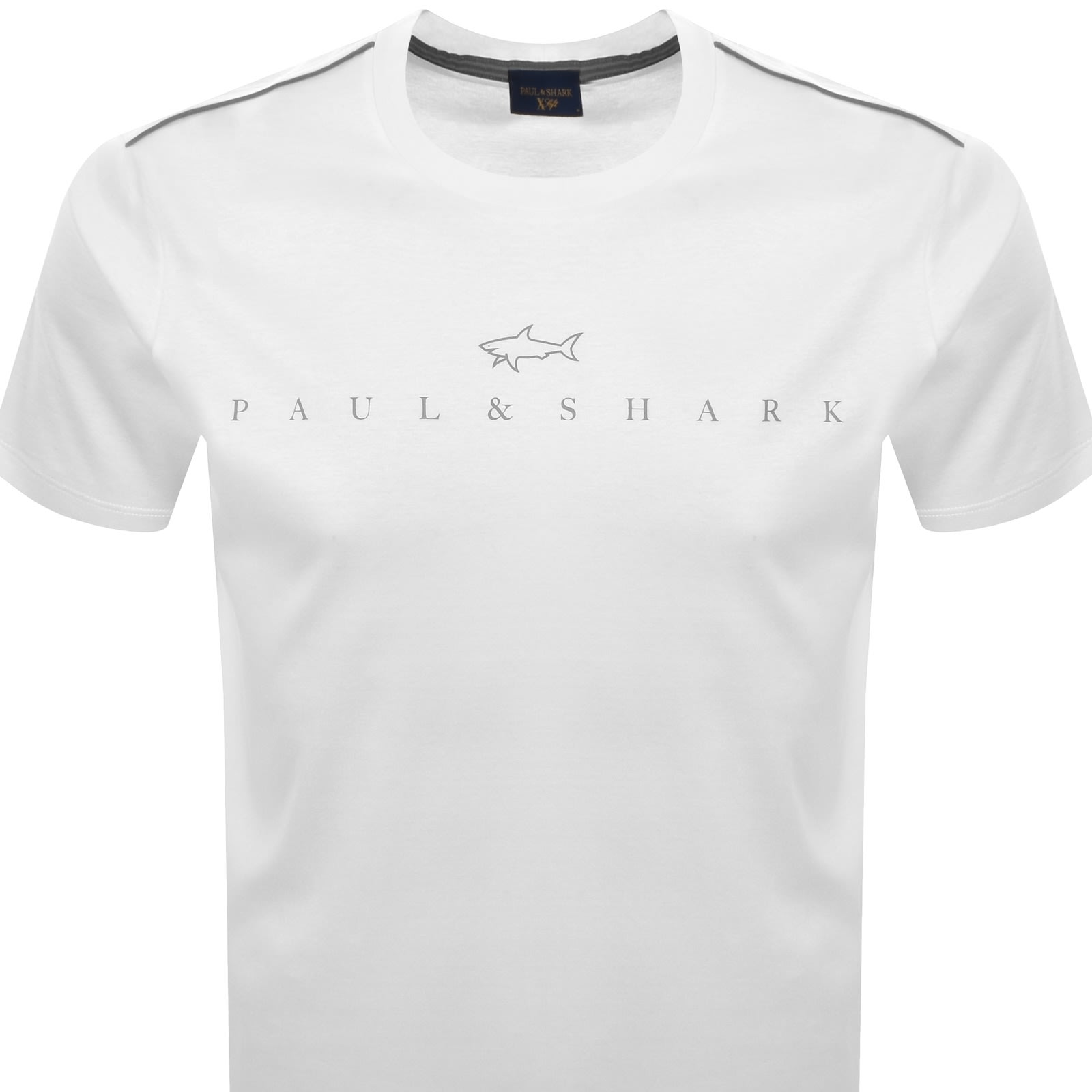 Paul & Shark Paul And Shark Printed Logo T Shirt White In White