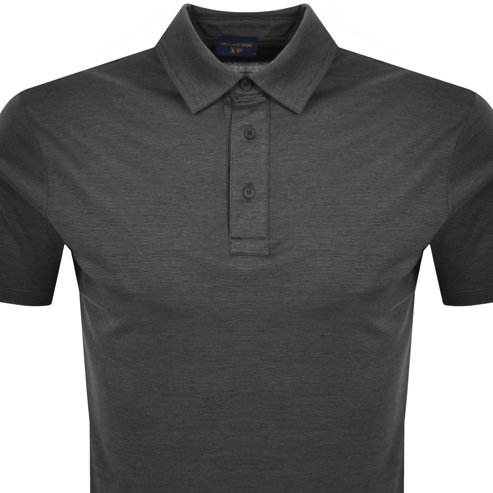 Paul & Shark Paul And Shark Interlock Polo T Shirt Grey In Gray