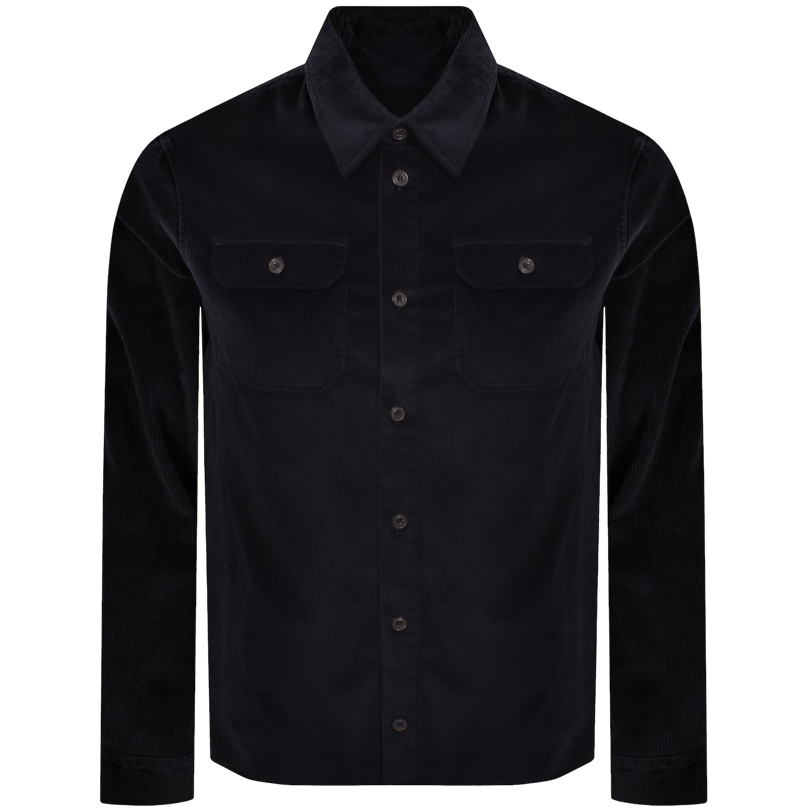 Paul & Shark Paul And Shark Corduroy Overshirt Navy In Blue