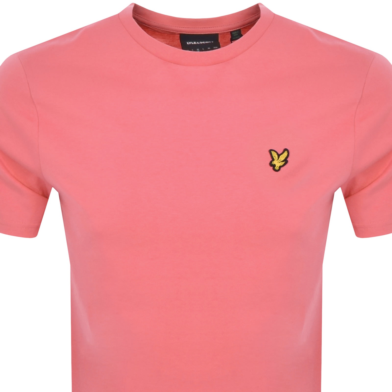 Lyle & Scott Lyle And Scott Crew Neck T Shirt Pink Rose In Pink