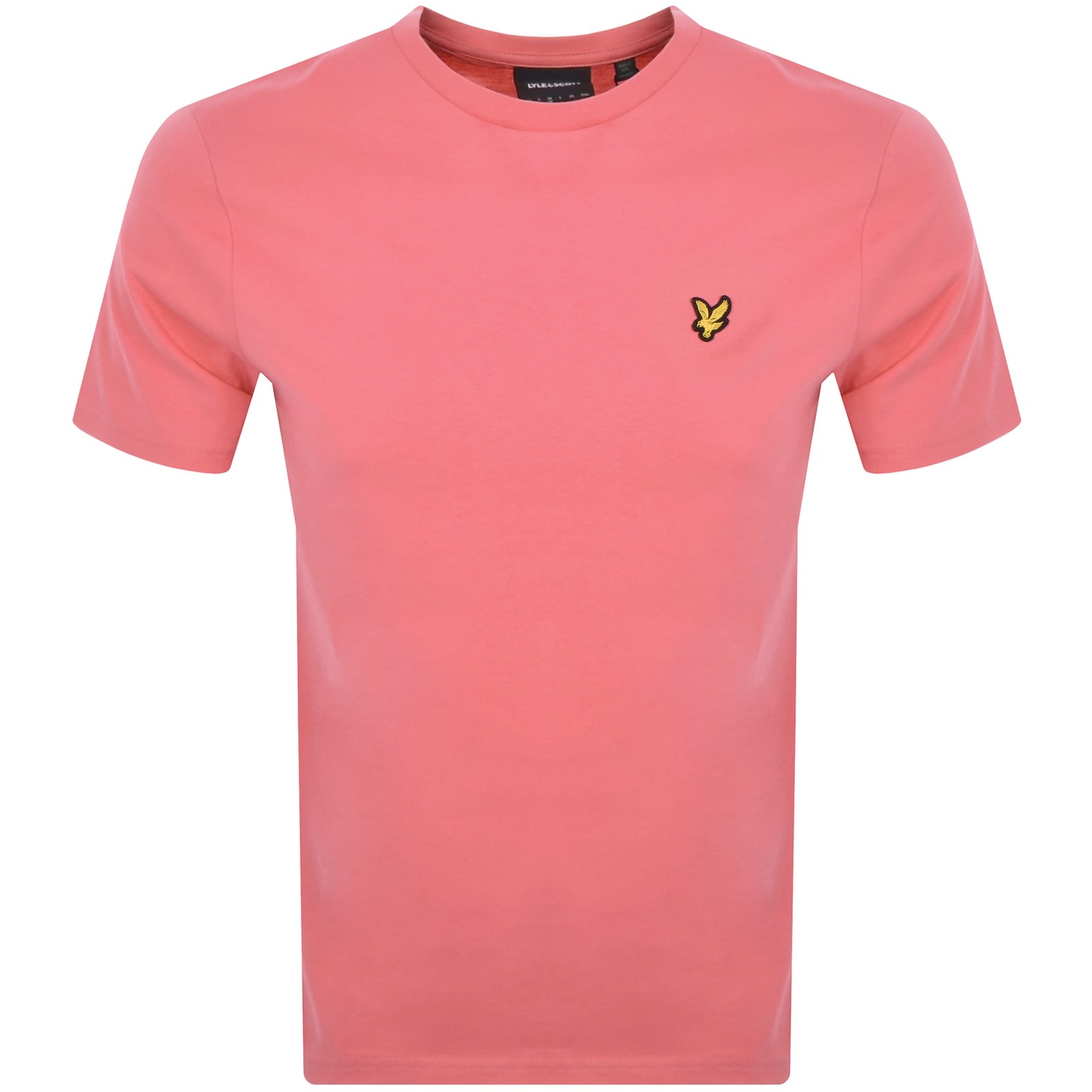 Lyle & Scott Lyle And Scott Crew Neck T Shirt Pink Rose In Pink