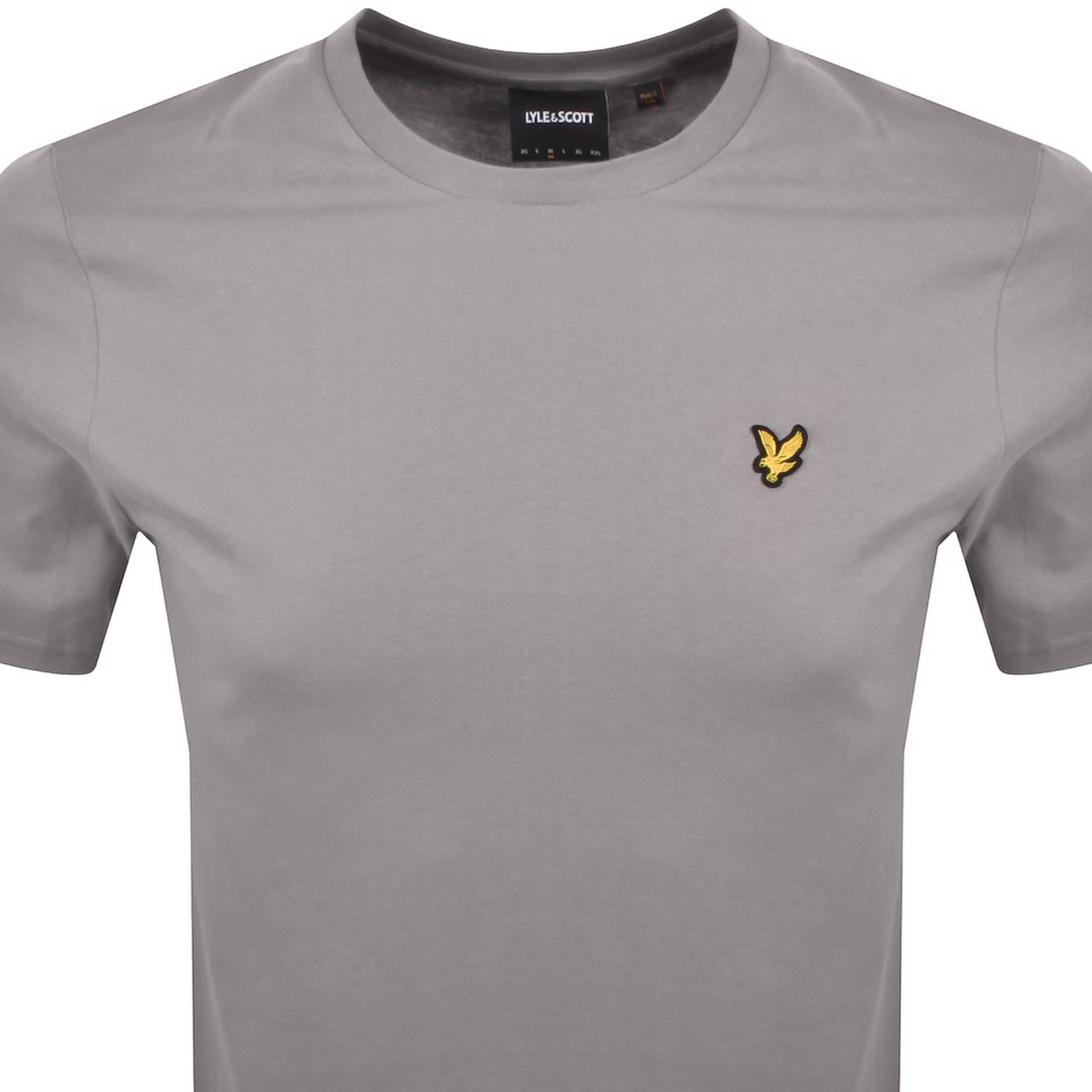 Lyle & Scott Lyle And Scott Crew Neck T Shirt Gull Grey In Gray