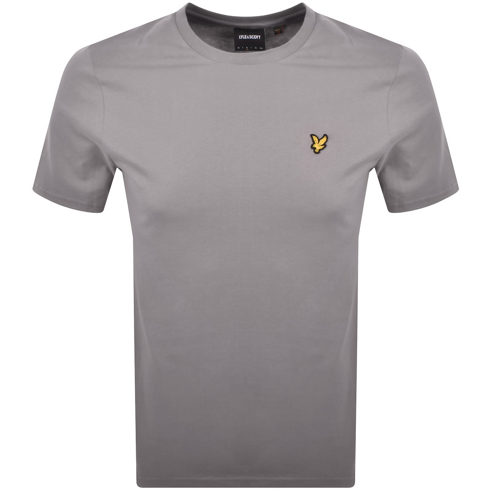 Lyle & Scott Lyle And Scott Crew Neck T Shirt Gull Grey In Gray