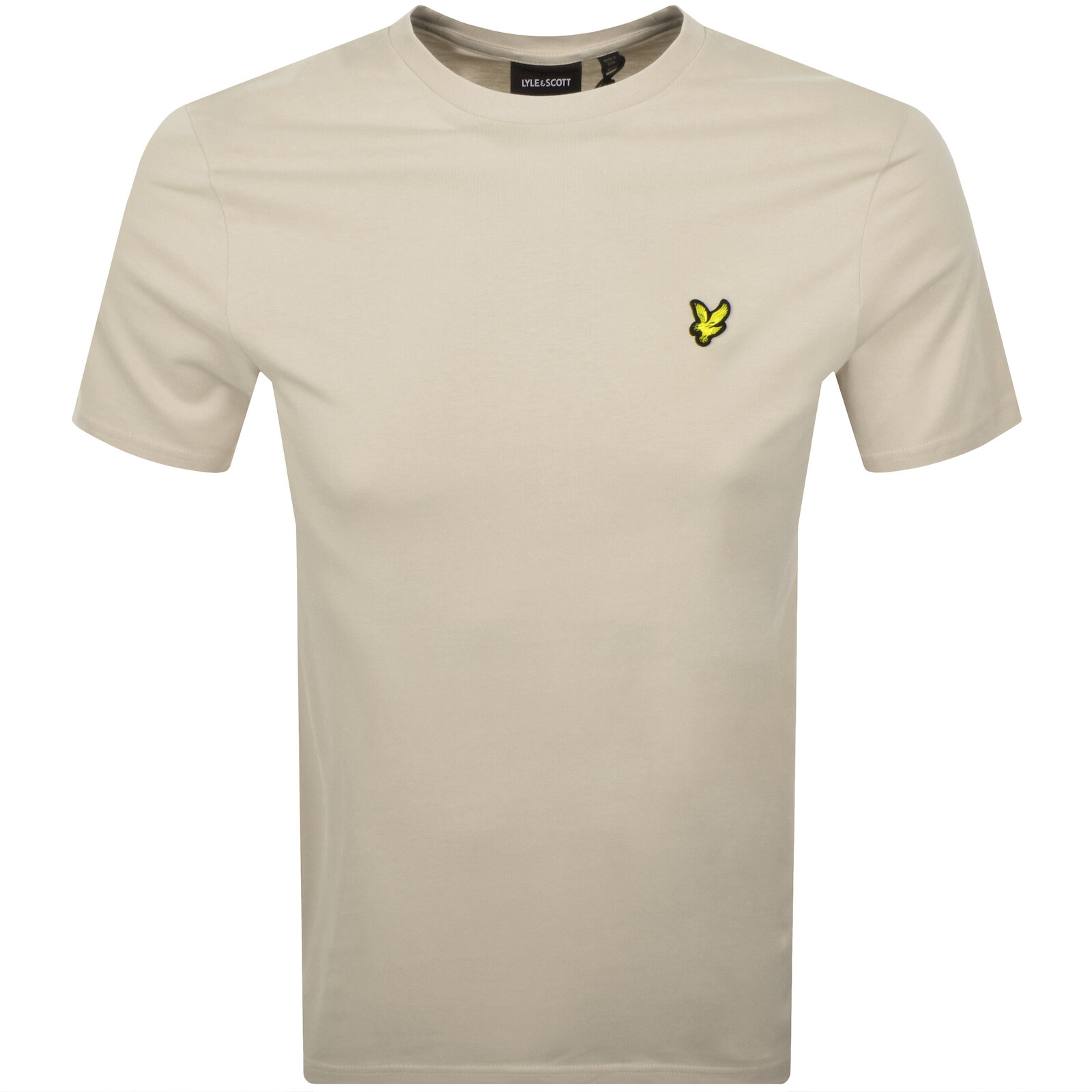Lyle & Scott Lyle And Scott Crew Neck T Shirt Beige In Multi