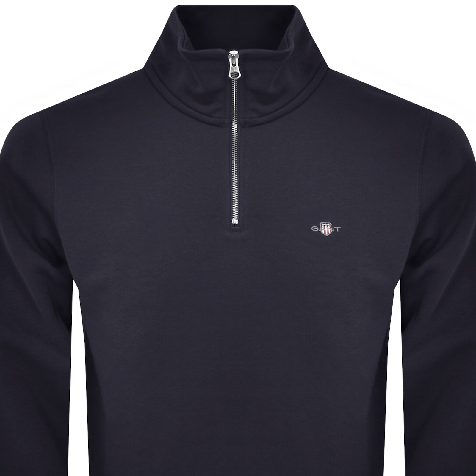 Gant Shield Reg Shield Half Zip Sweatshirt Navy In Multi