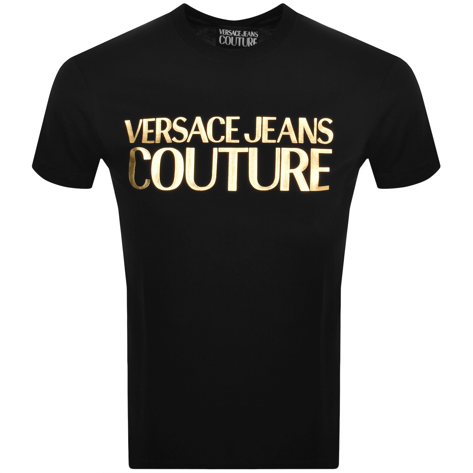 Versace Jeans Couture Logo T Shirt Black