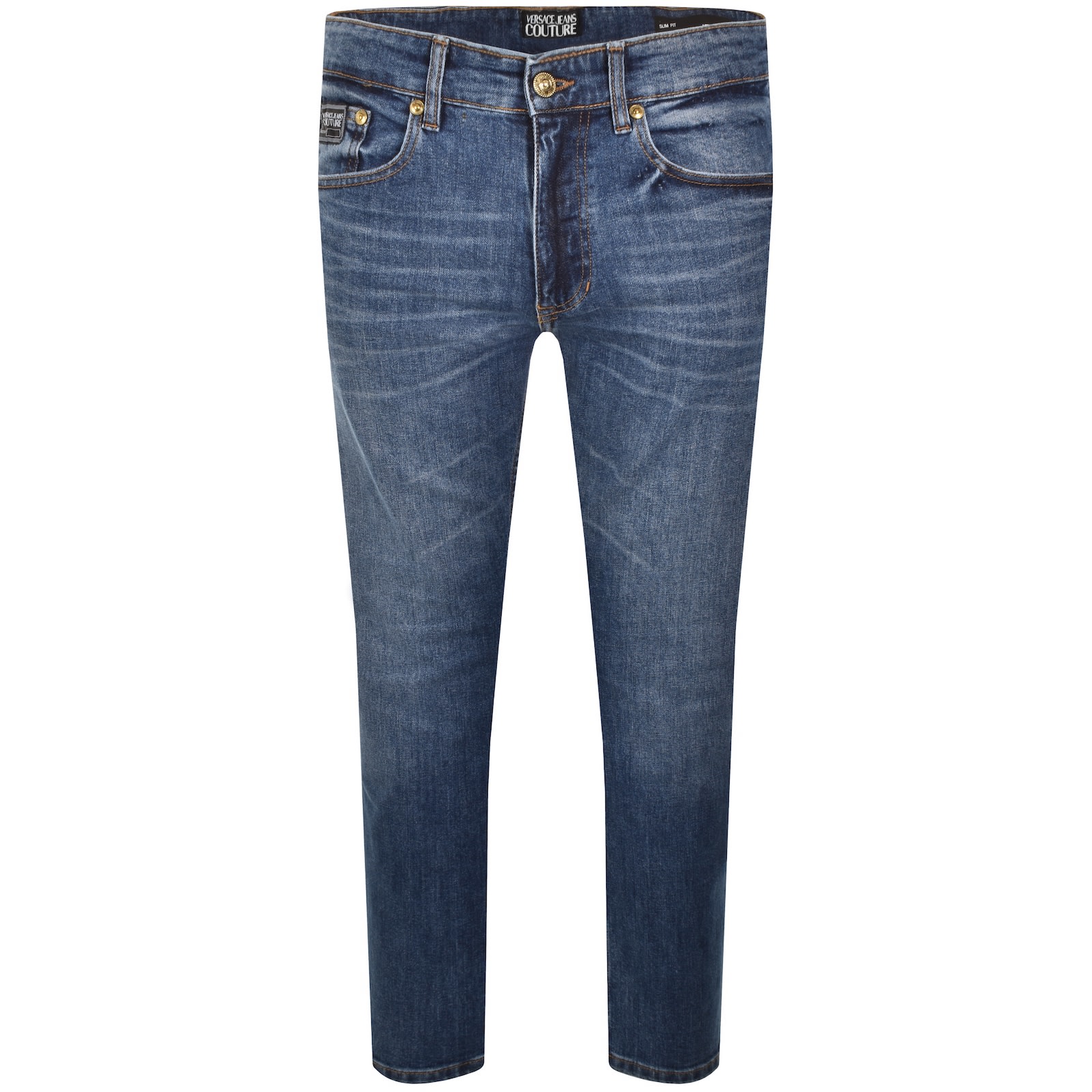 Versace Jeans Couture Slim Milano Jeans Blue In Blue