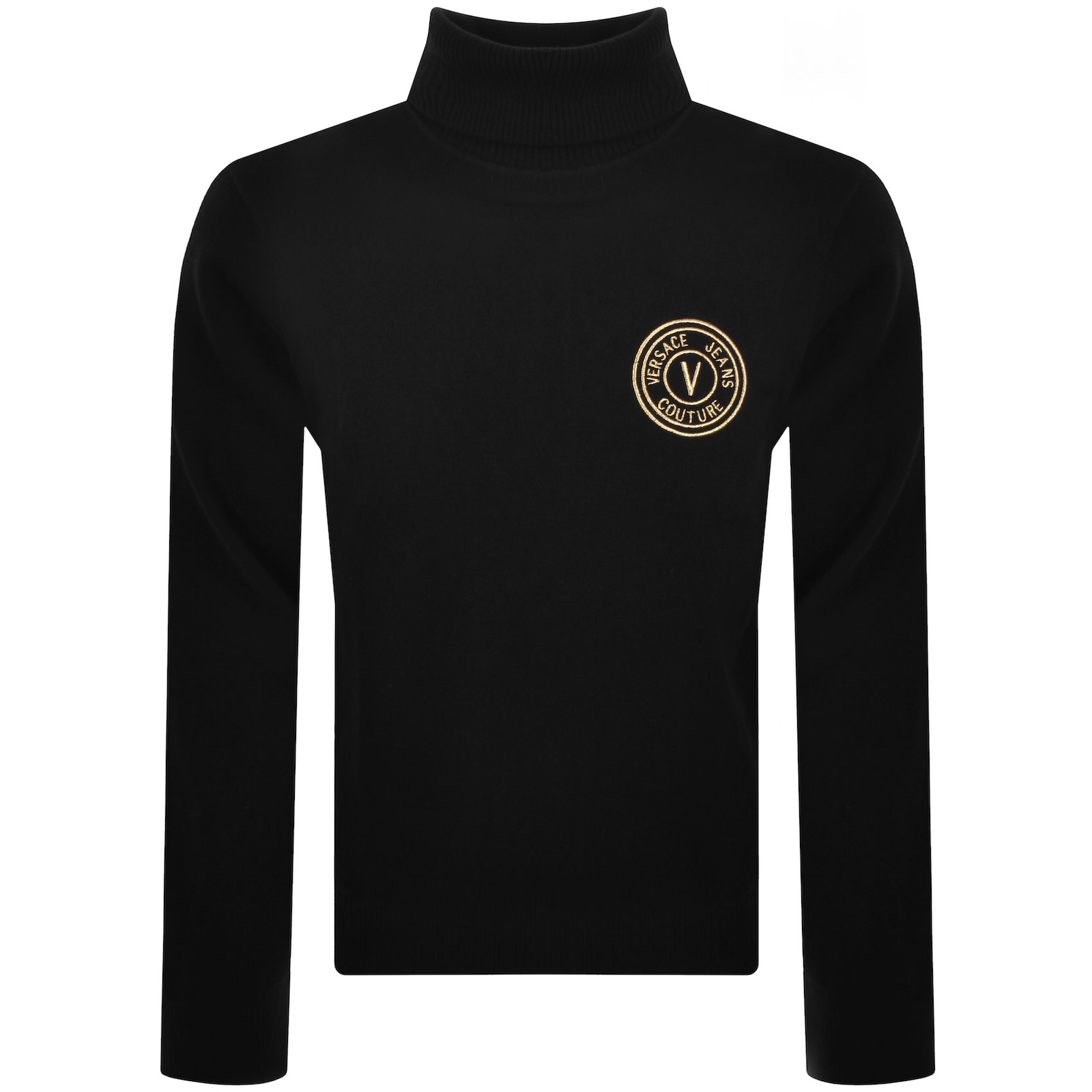 Versace Jeans Couture Logo Jumper Black