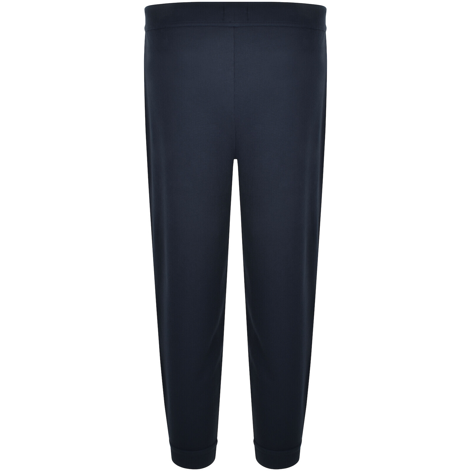 Hugo Boss Boss Waffle Cuff Joggers Navy In Blue